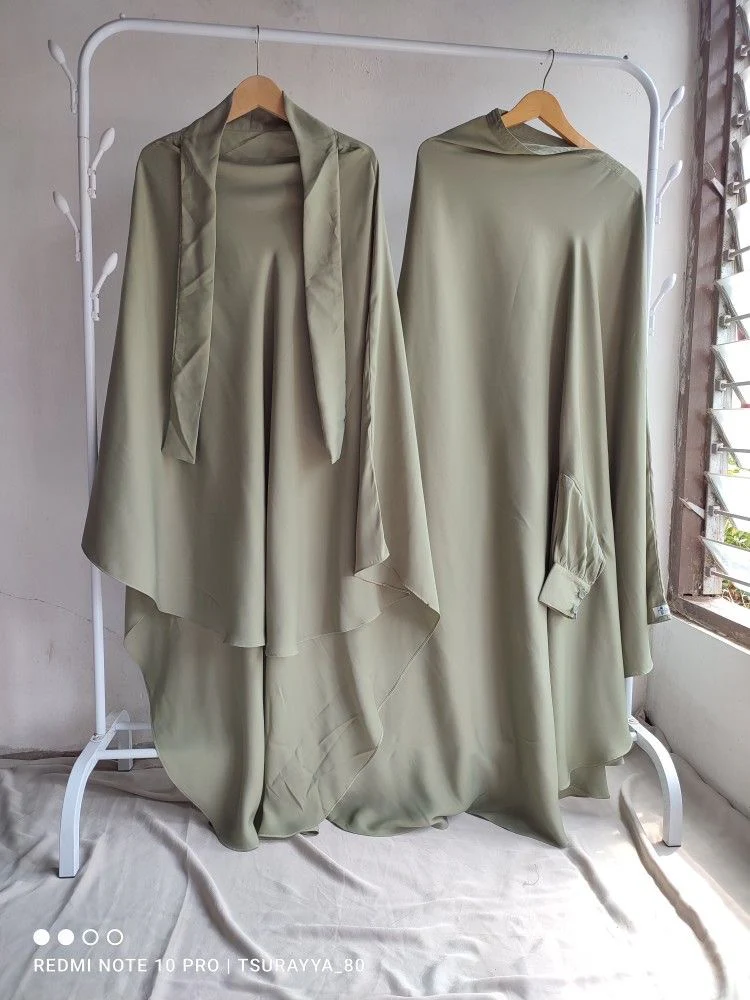 NOOR JILBAB - Korean Nida - Image 45