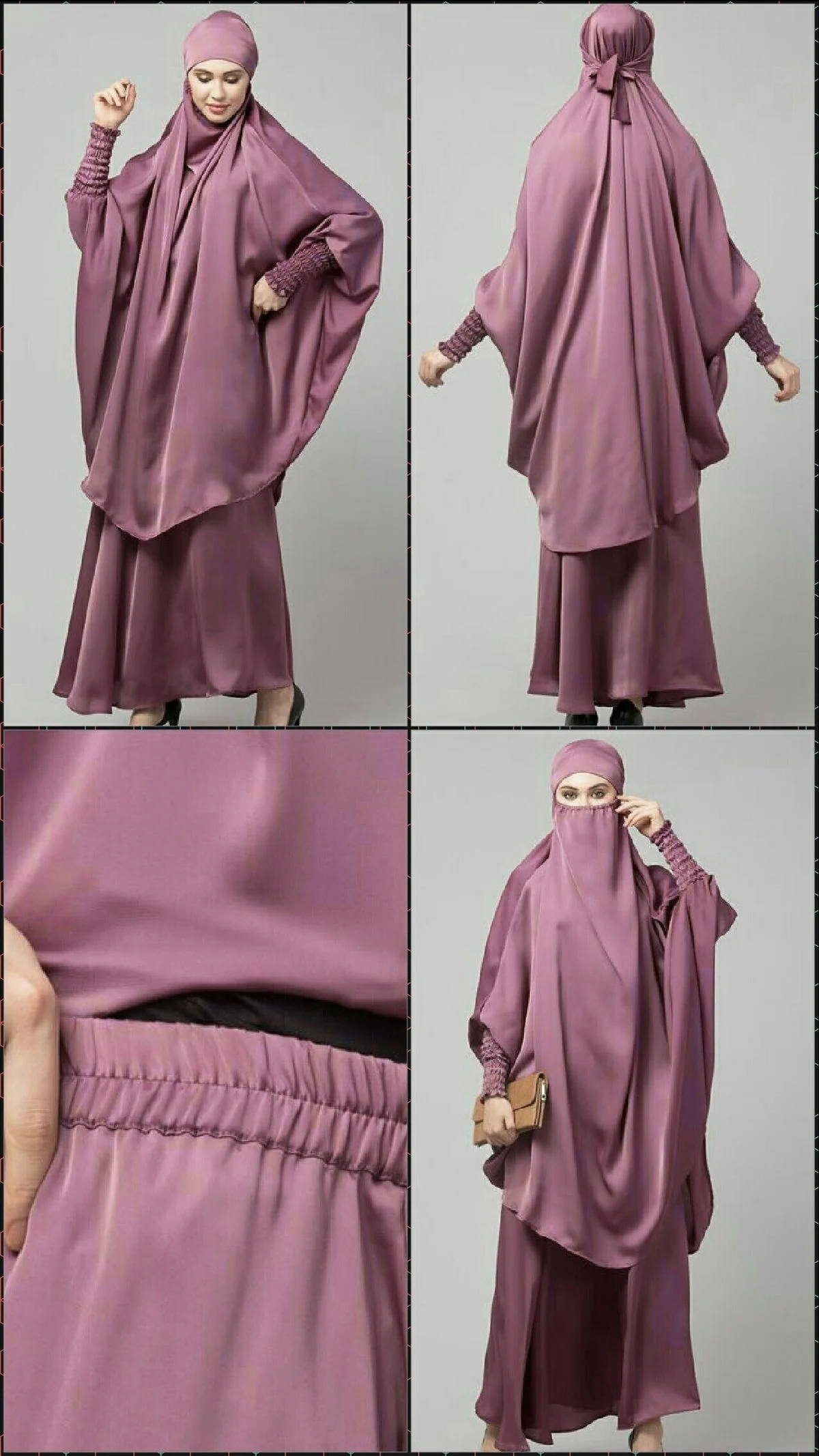 NOOR JILBAB - Korean Nida - Image 49