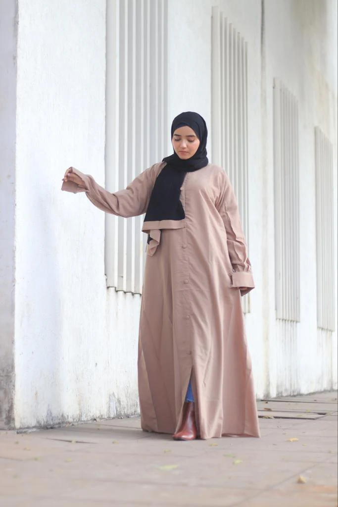 Amalfi Abayah - Beige - Image 4