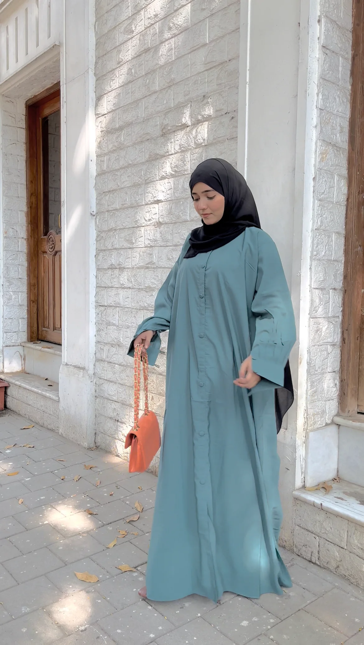 Amalfi Abayah - Aqua Green
