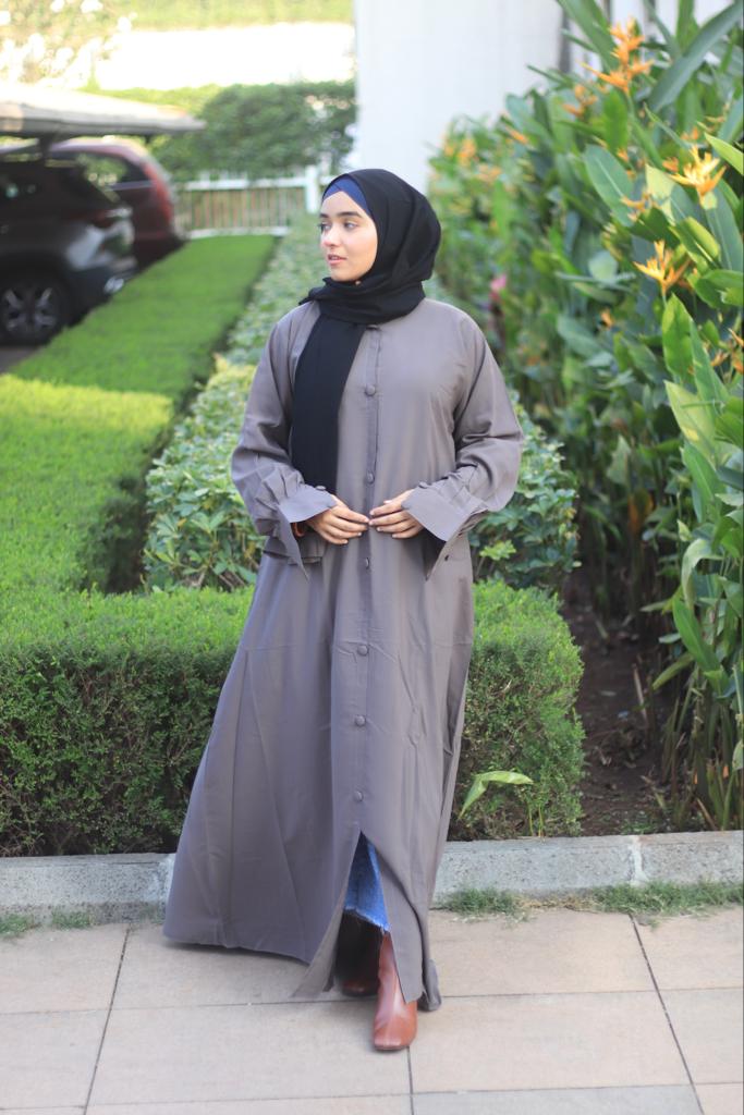 Amalfi Abayah - Taupe Gray - Image 3