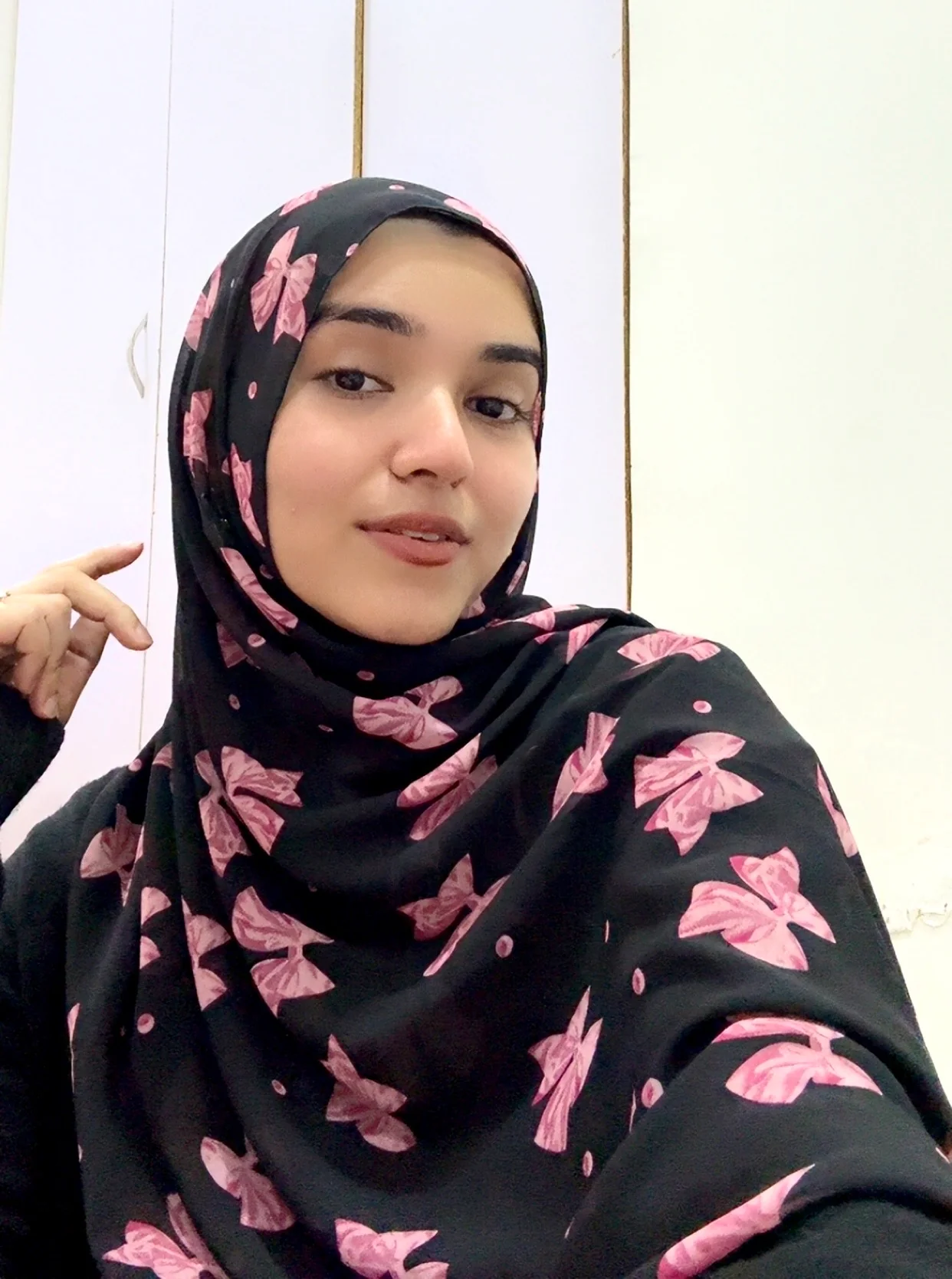 BOW PRINT HIJAB - Image 3