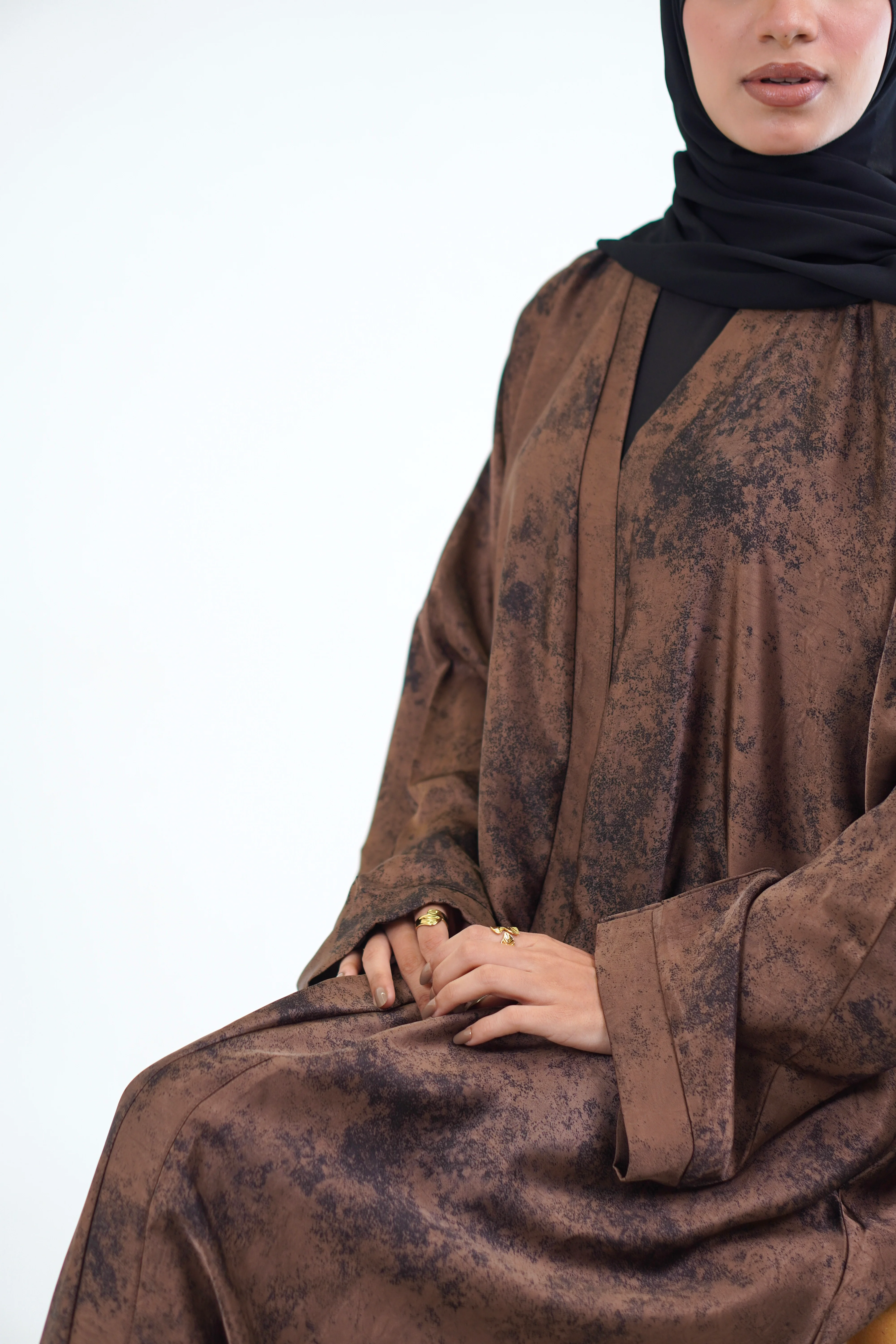 BROWN TRUFFLE ABAYAH - Image 7