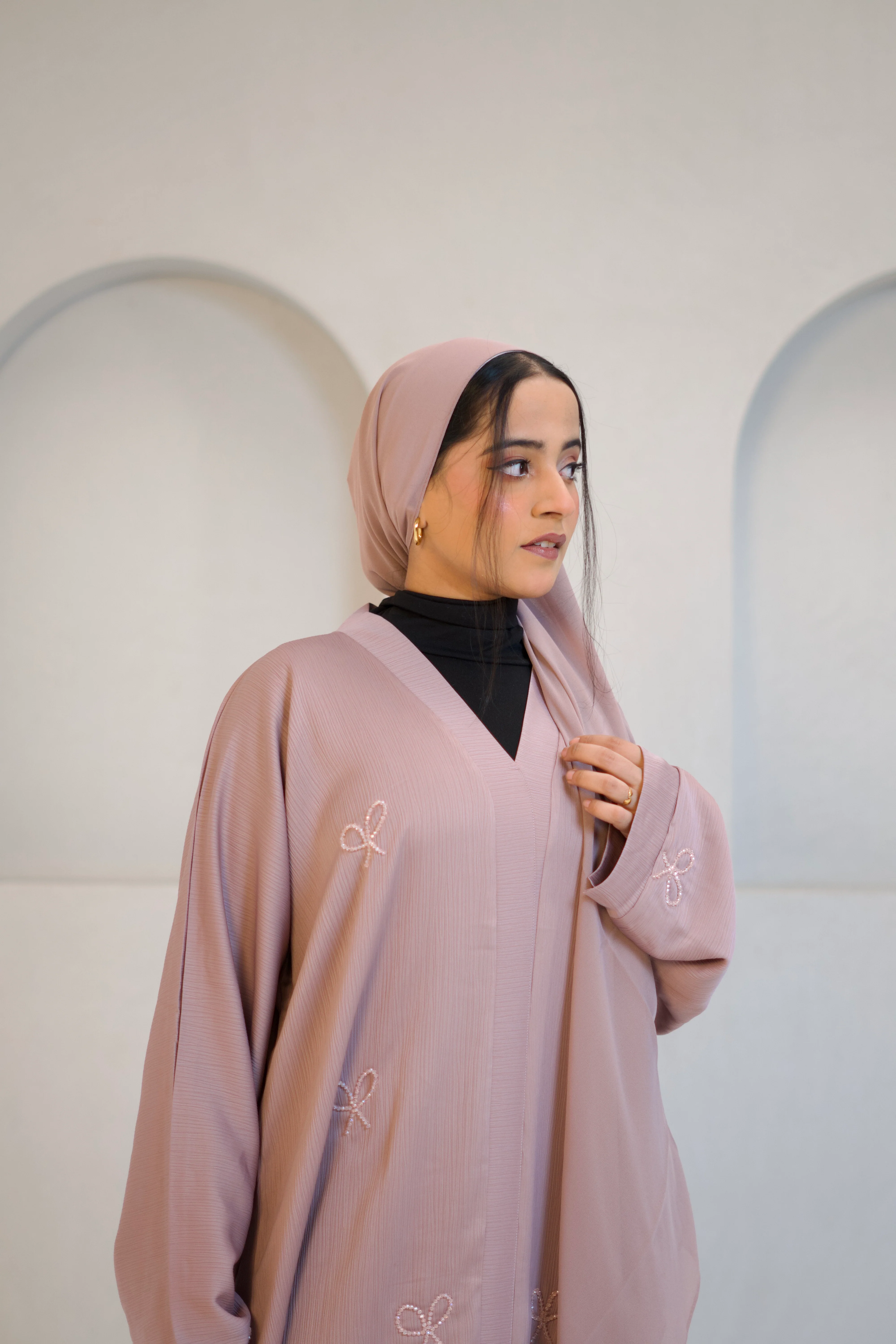 COQUETTE ABAYAH - GIRLY PINK - Image 11
