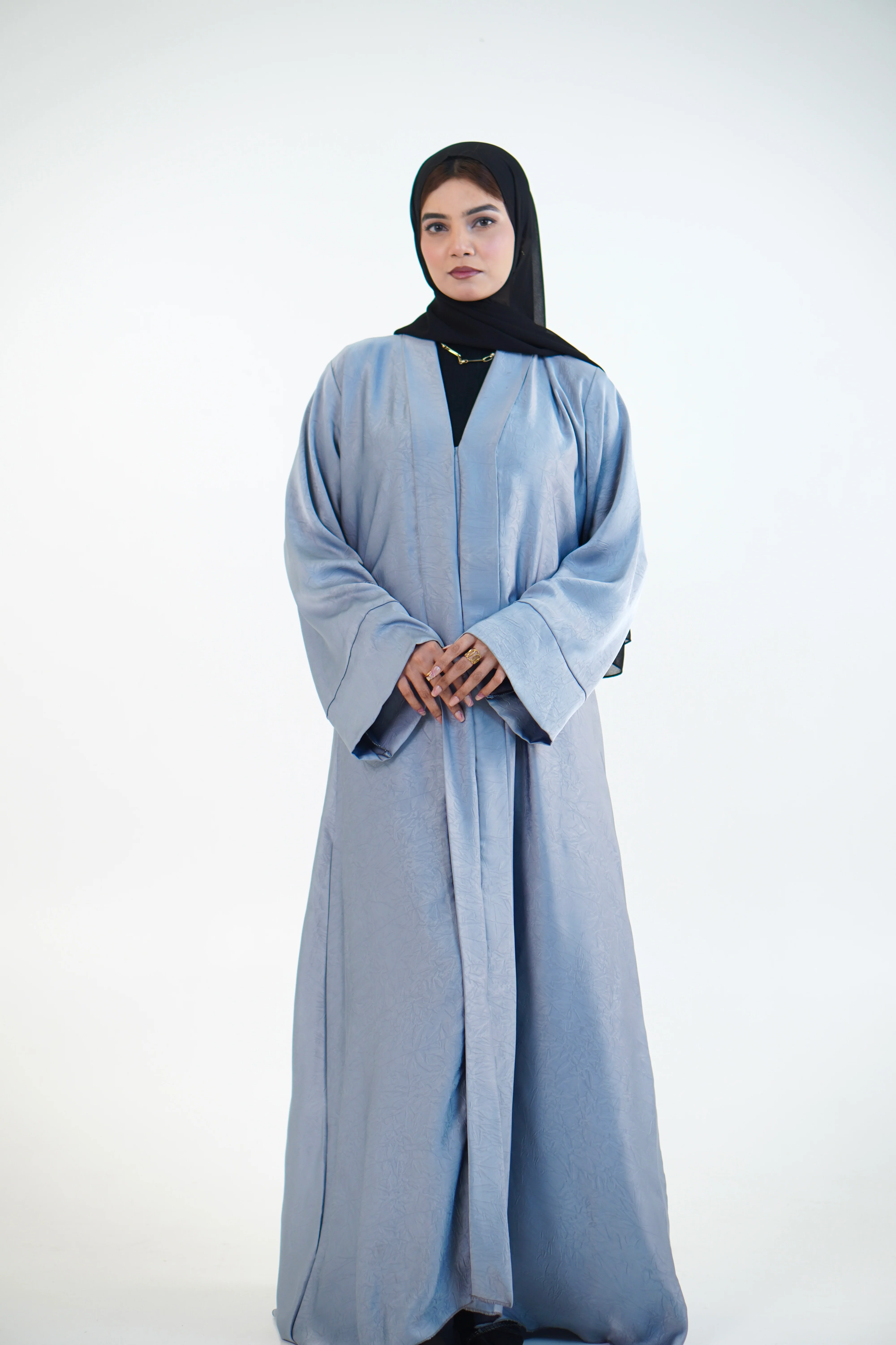 EMAAN ABAYAH - PASTEL BLUE - Image 7