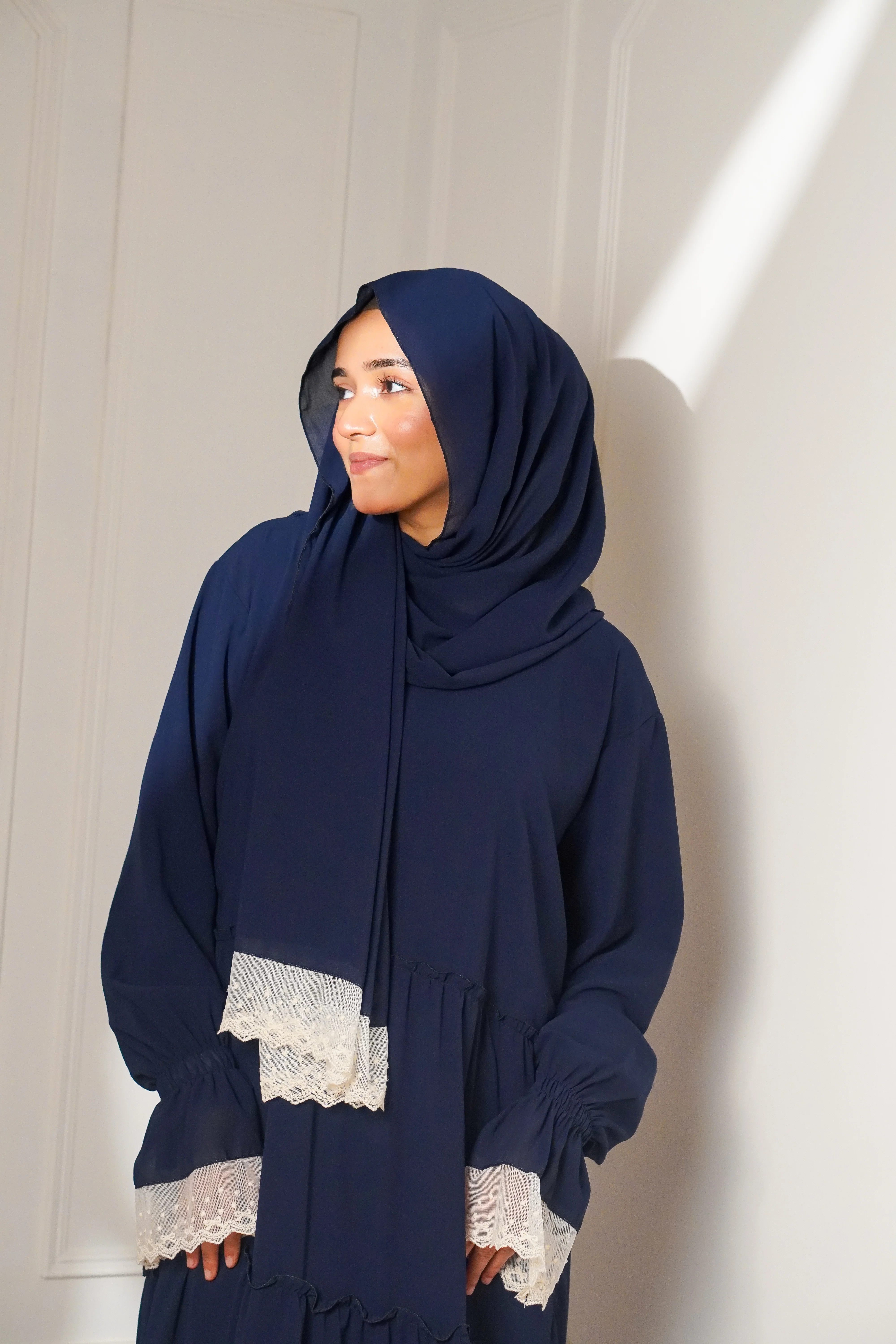 Feriha 2.0 Ruffled Dress - RICH BLUE - Image 6