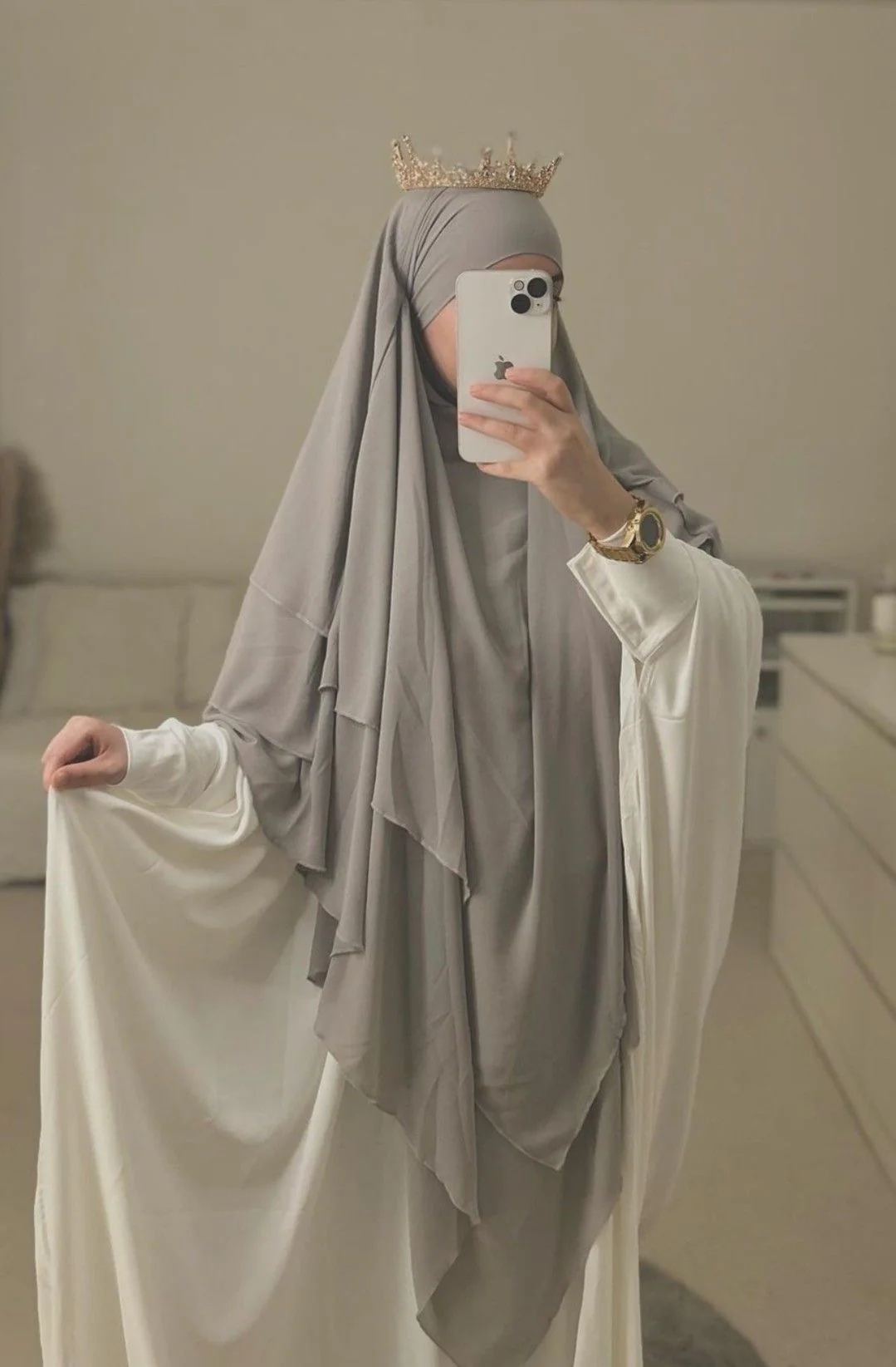 Fish Tail Khimar - Image 7