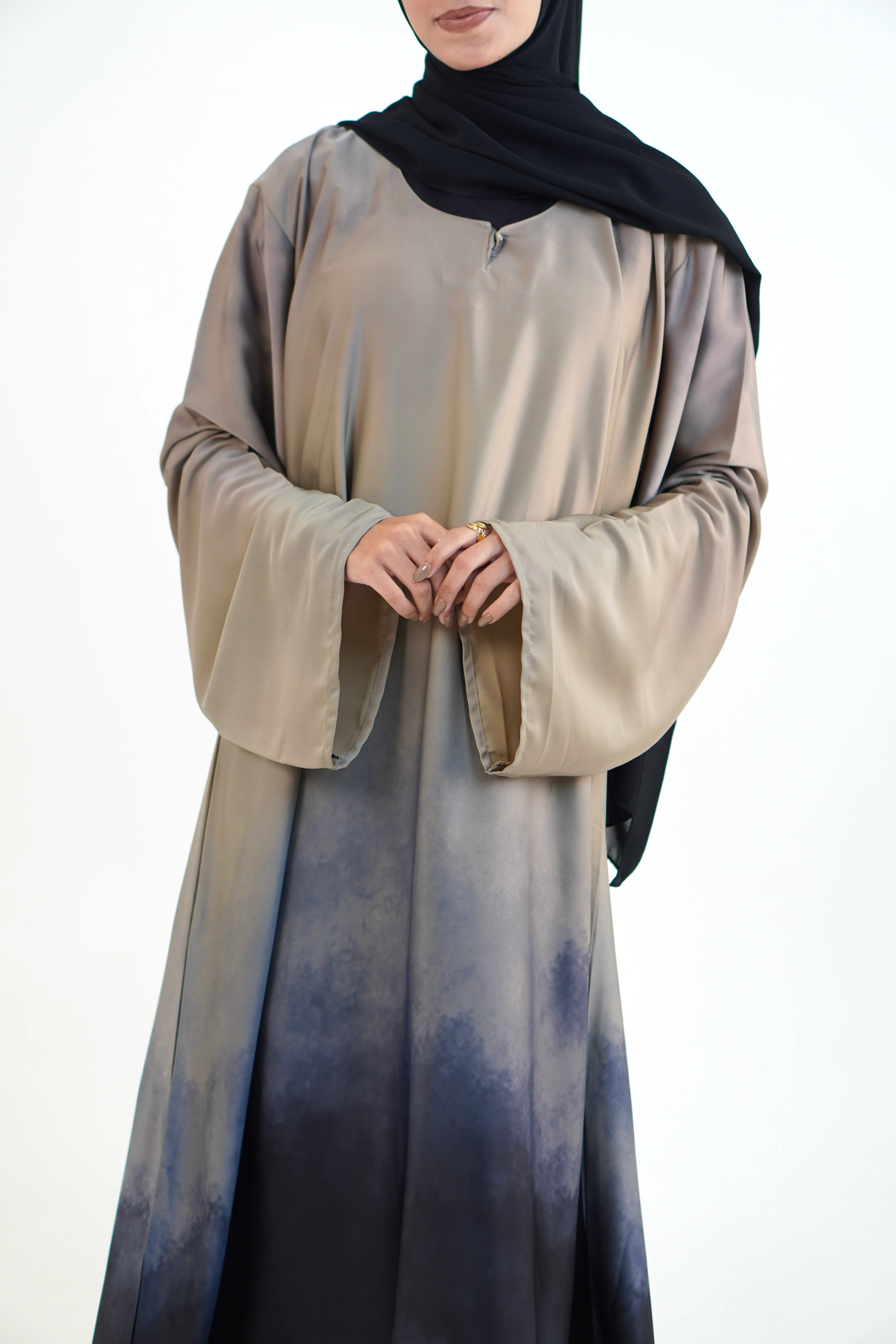 Gradient Abayah - Bluish - Image 12