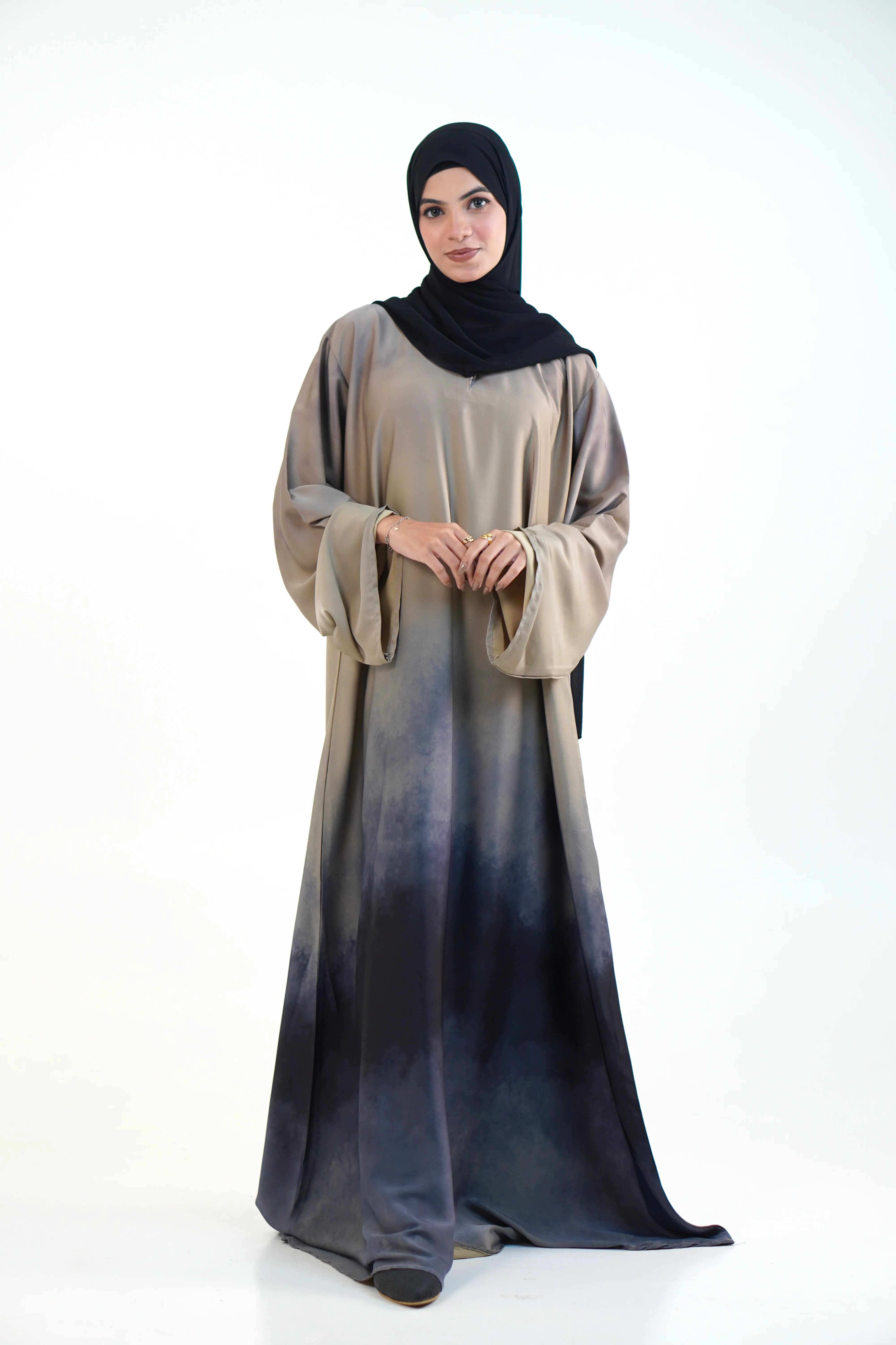 Gradient Abayah - Bluish - Image 3