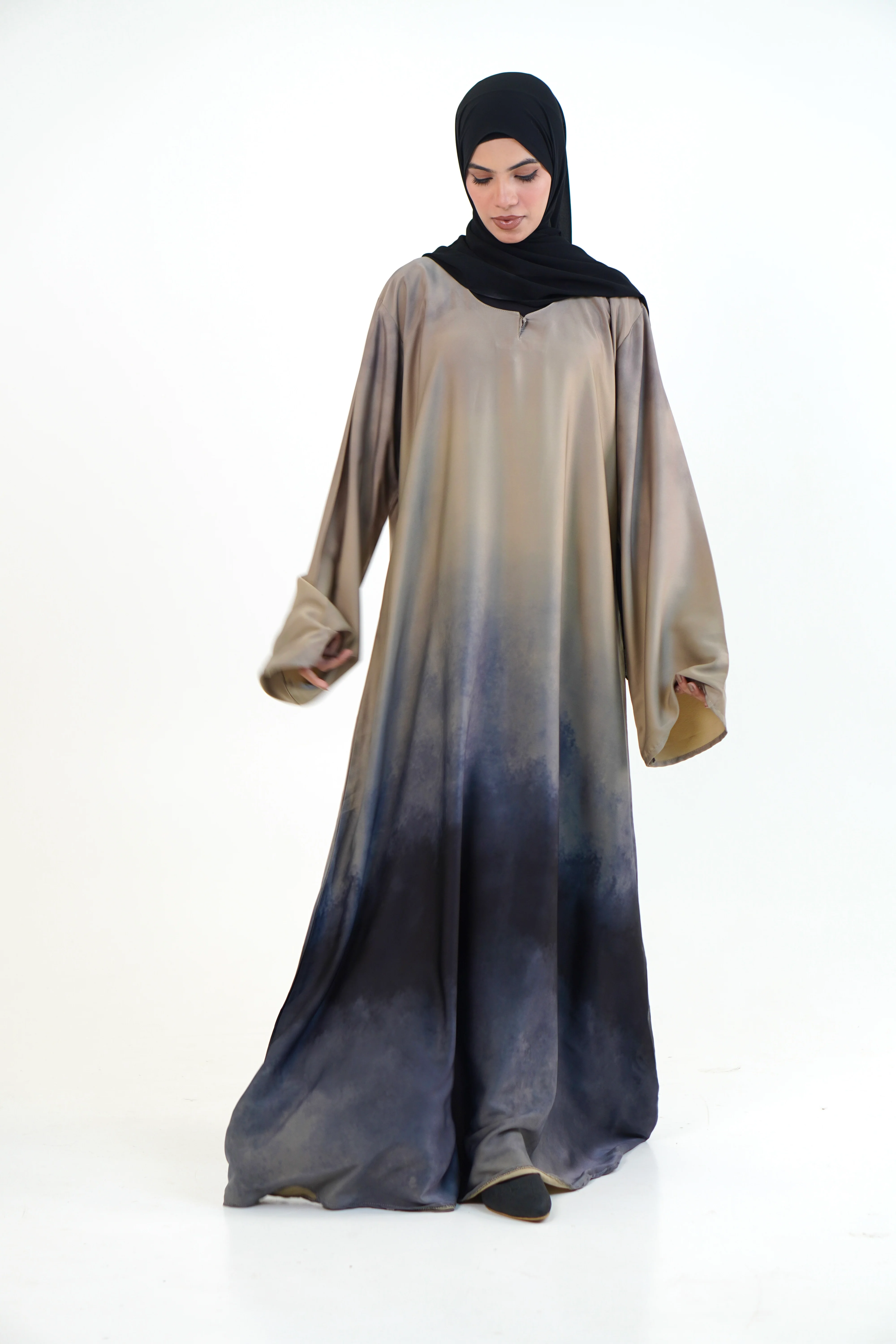 Gradient Abayah - Bluish - Image 5