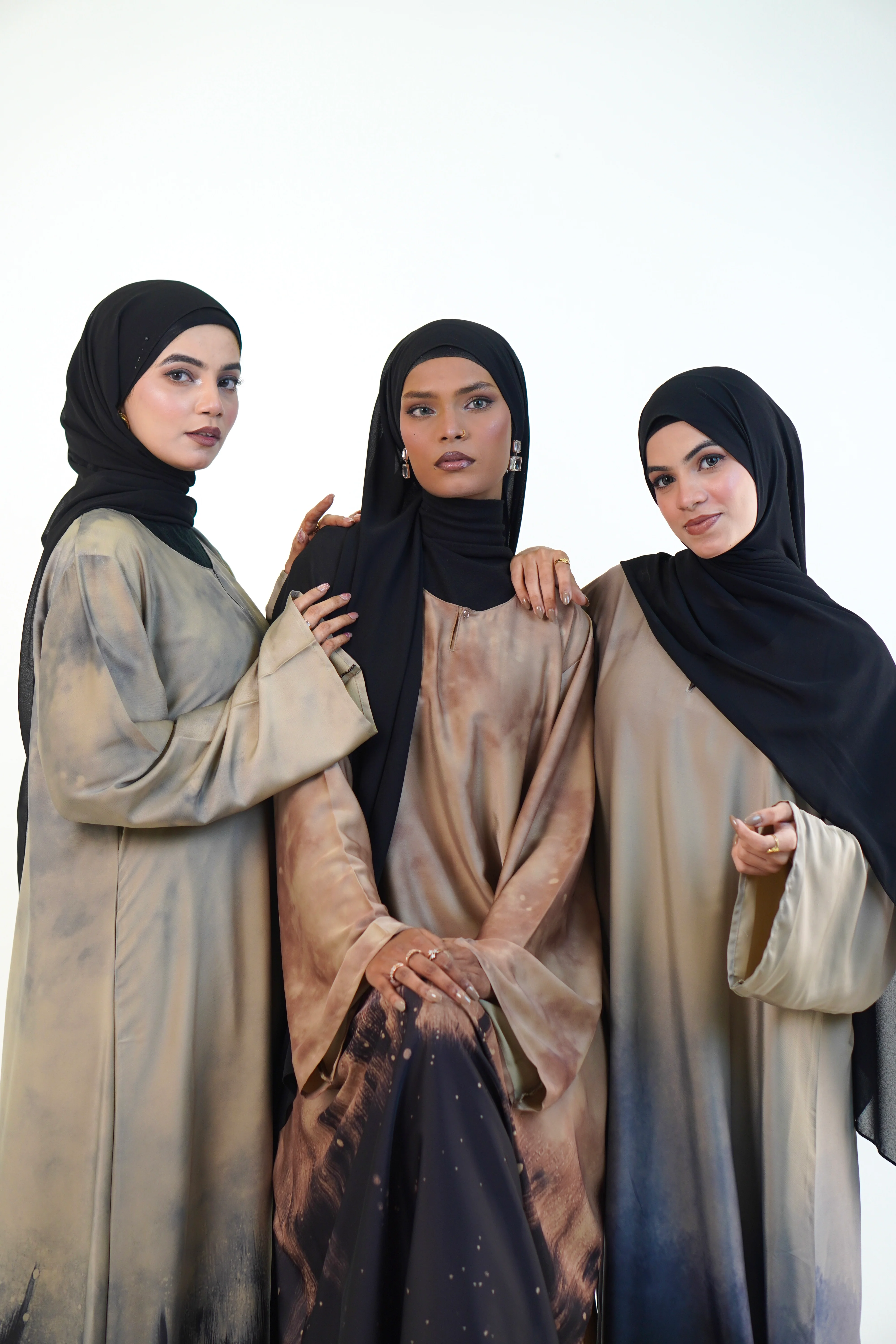 Gradient Abayah - Copper - Image 10