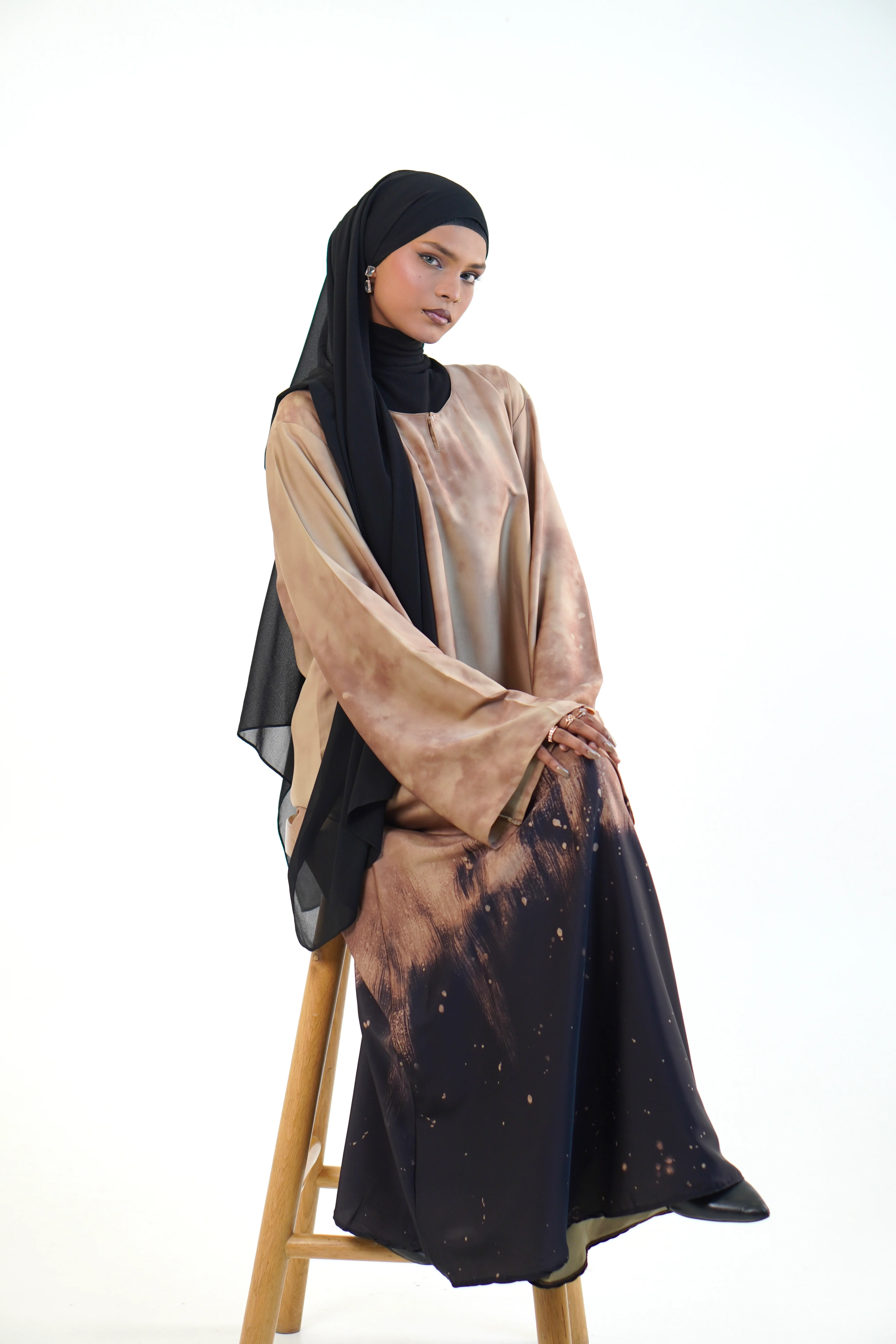 Gradient Abayah - Copper - Image 2