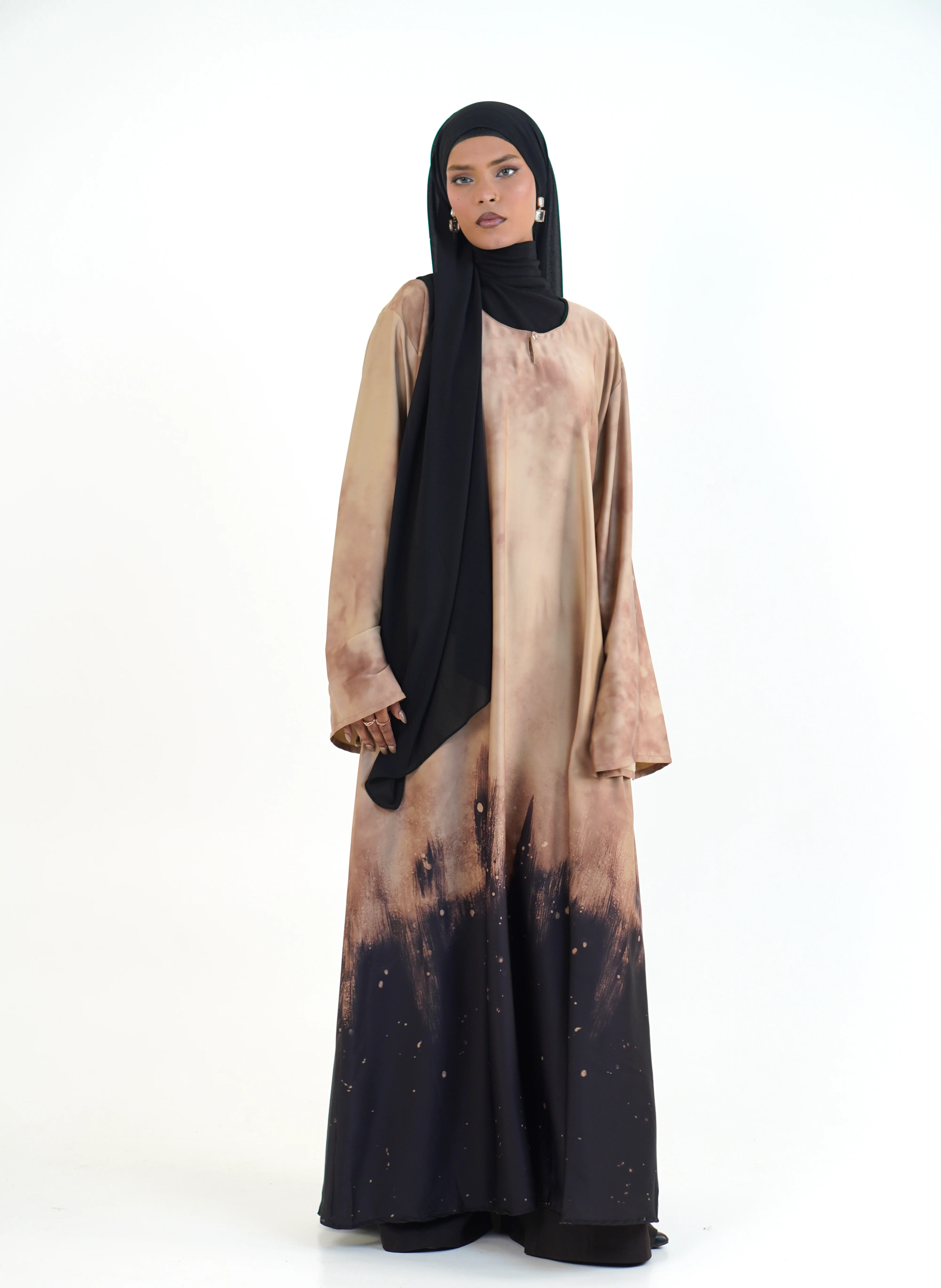 Gradient Abayah - Copper - Image 3