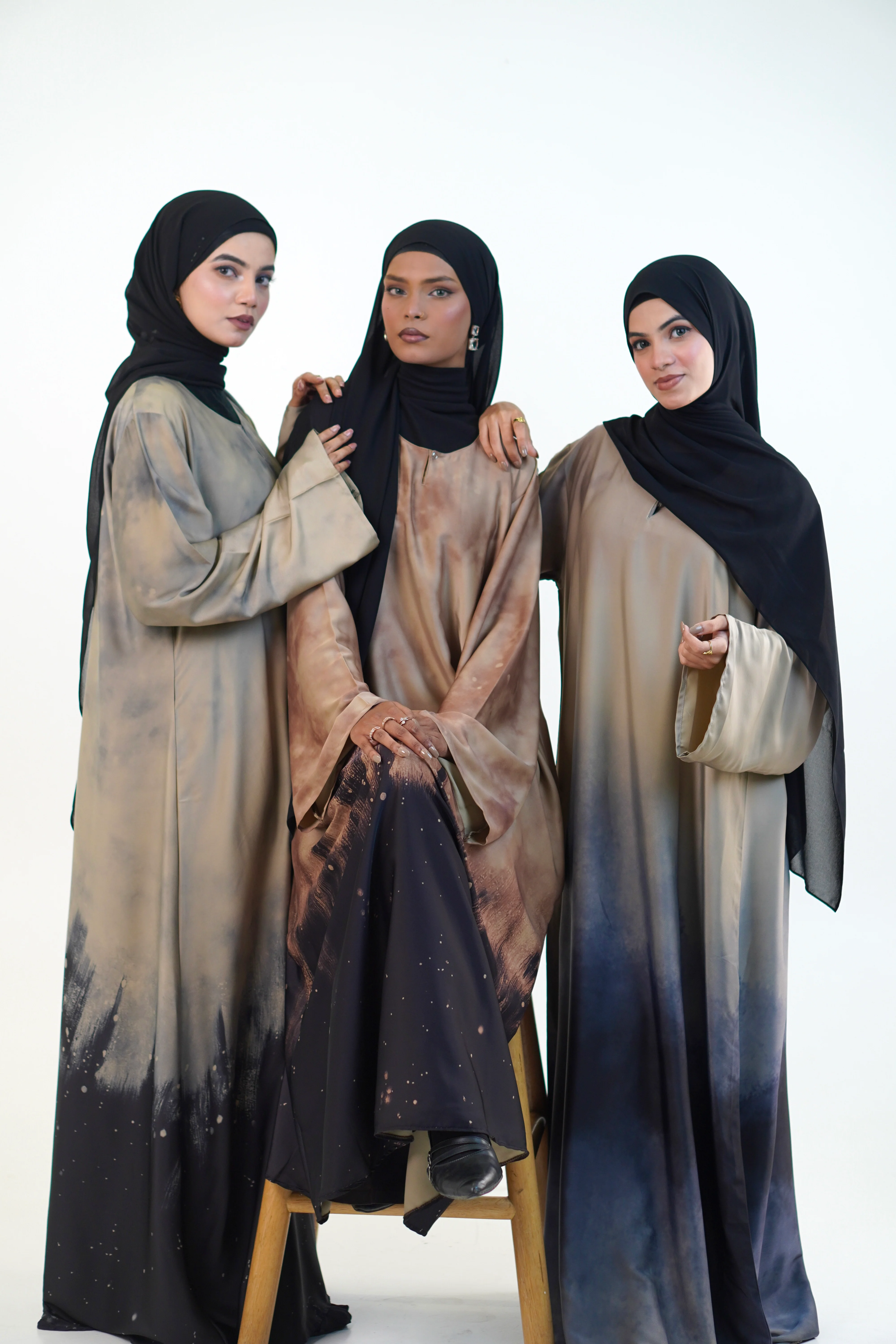Gradient Abayah - Copper - Image 5
