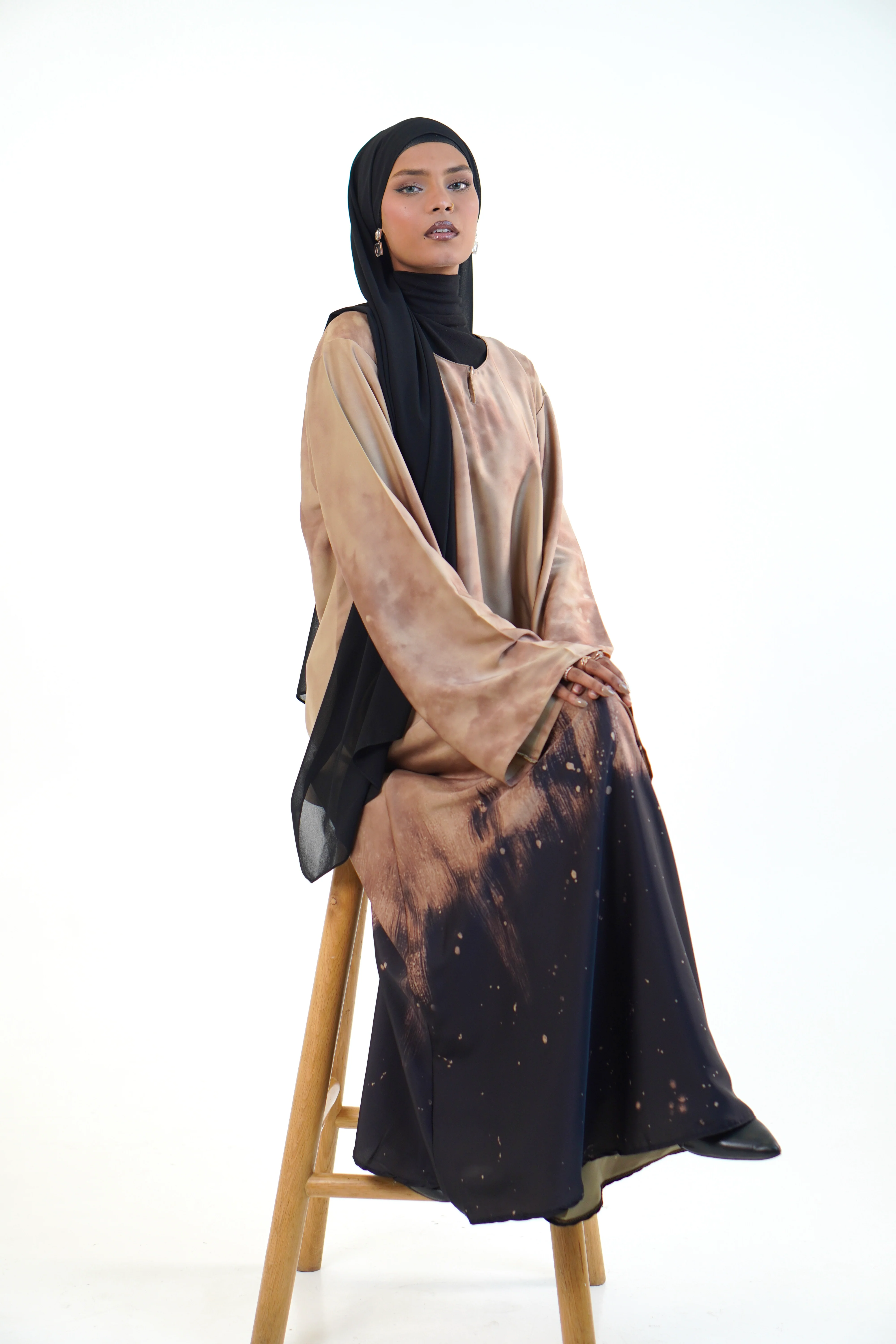 Gradient Abayah - Copper - Image 6