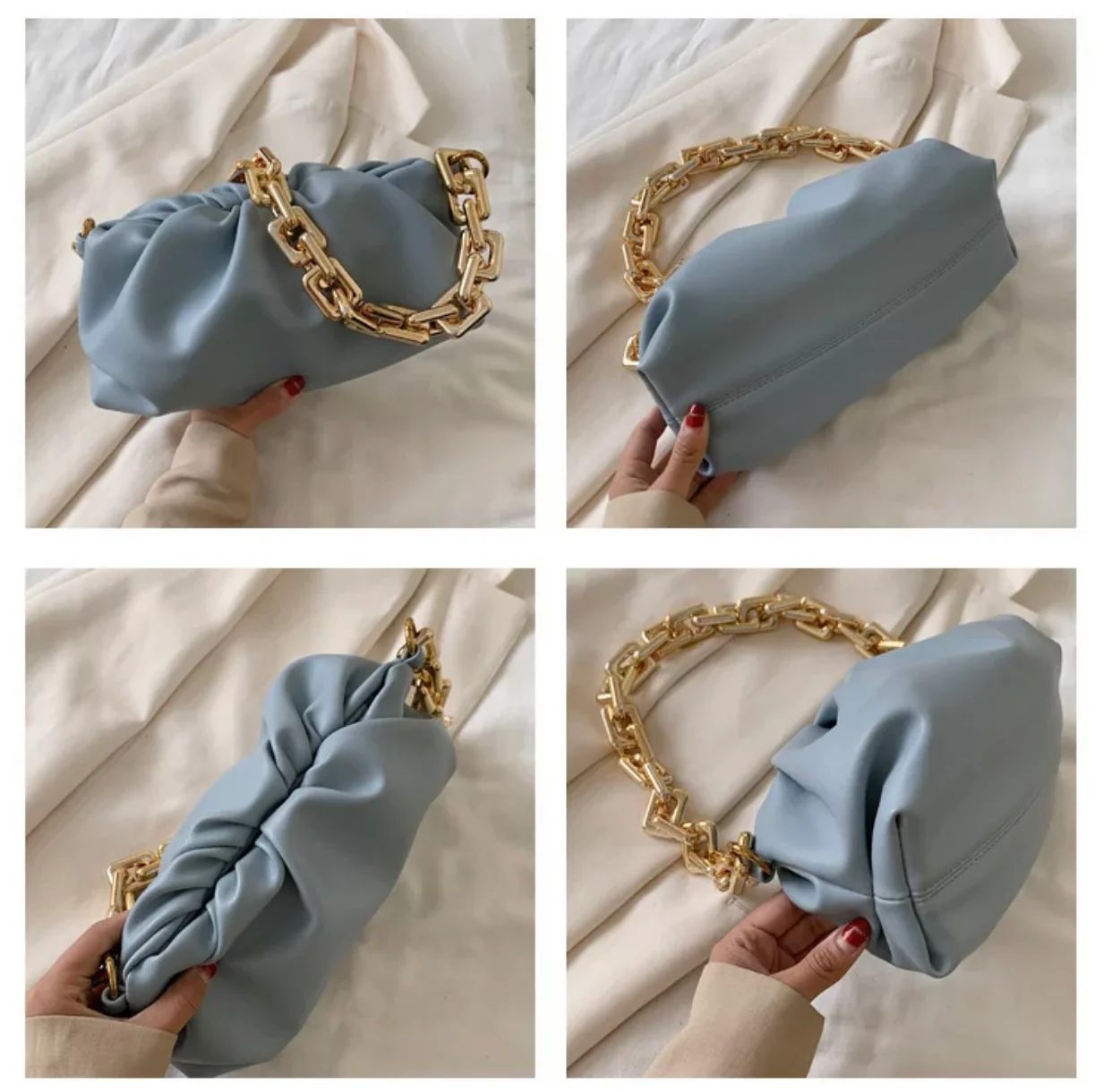 Handbags – Baby blue