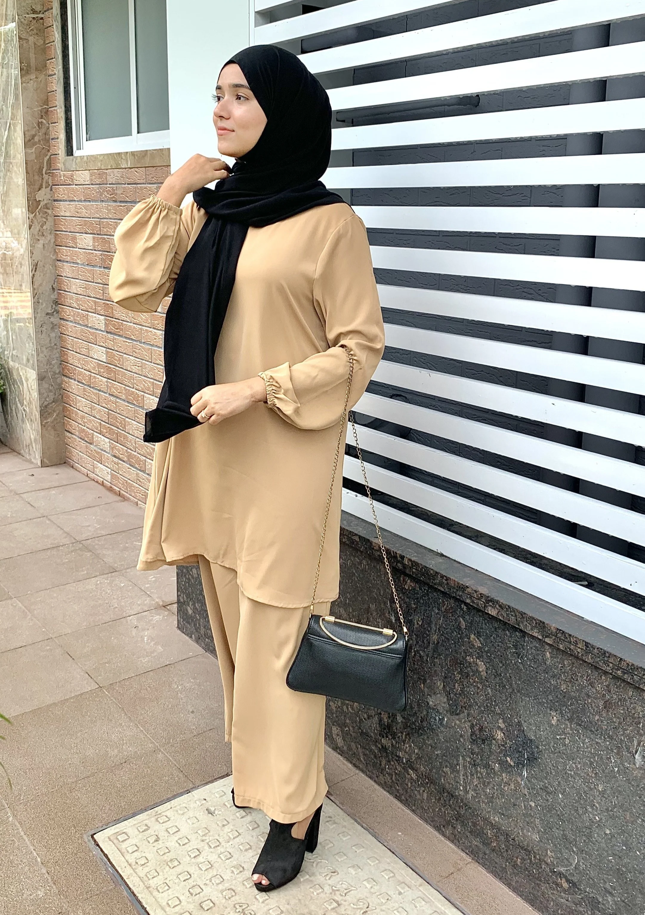 Inara Tunic Set – Camel - Image 2