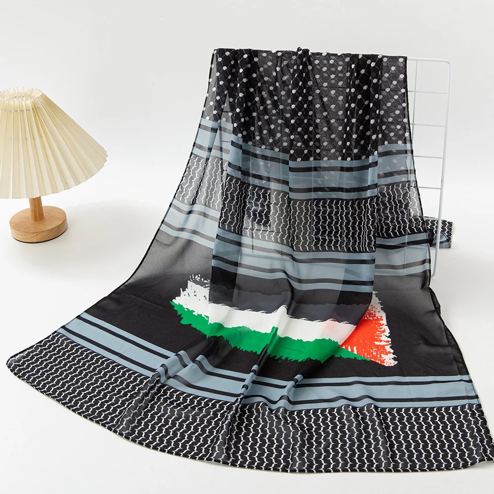 Keffiyeh Hijab - LOVE PALESTINE - Image 7