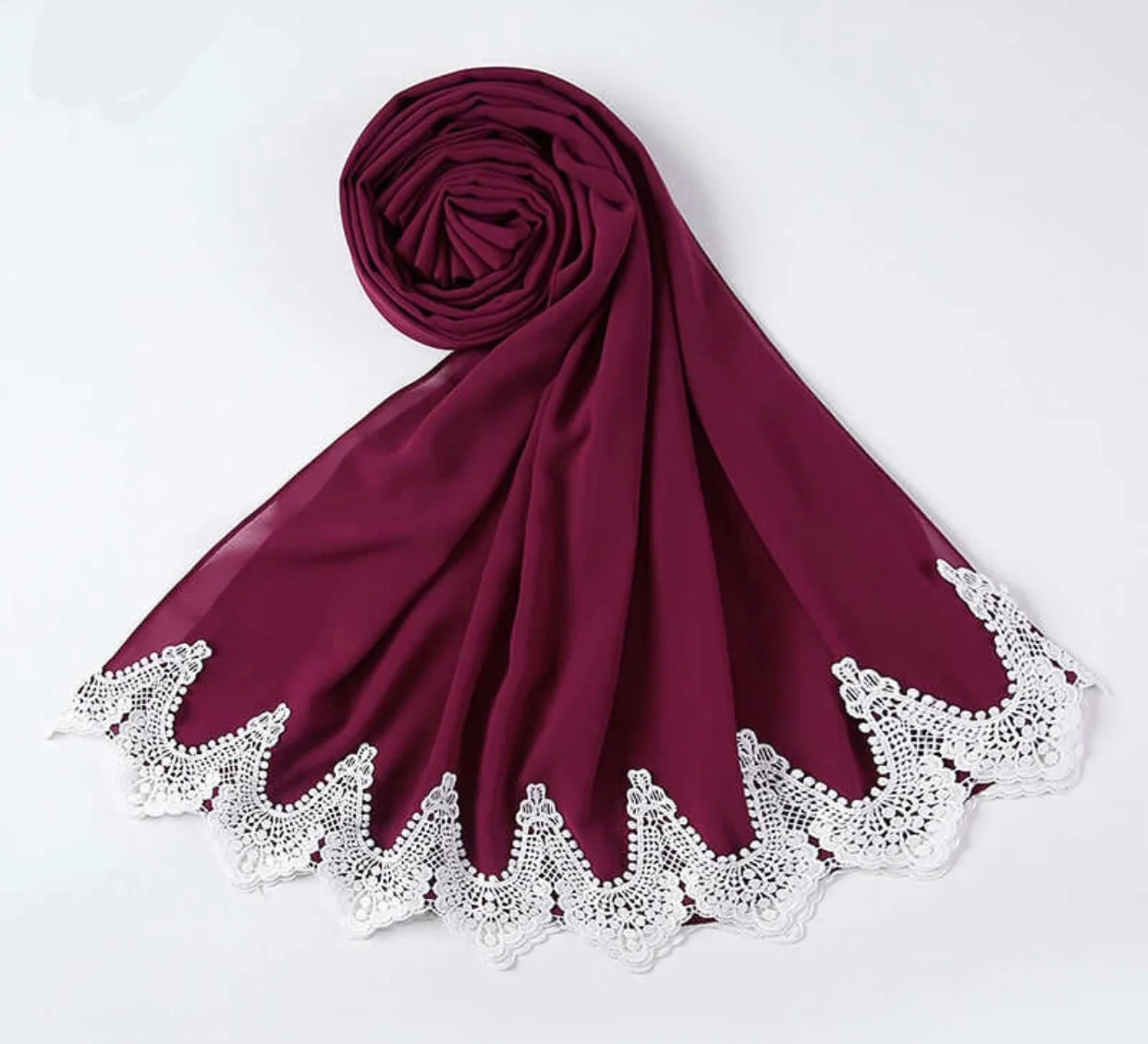 Luxe Lace Hijab - #7