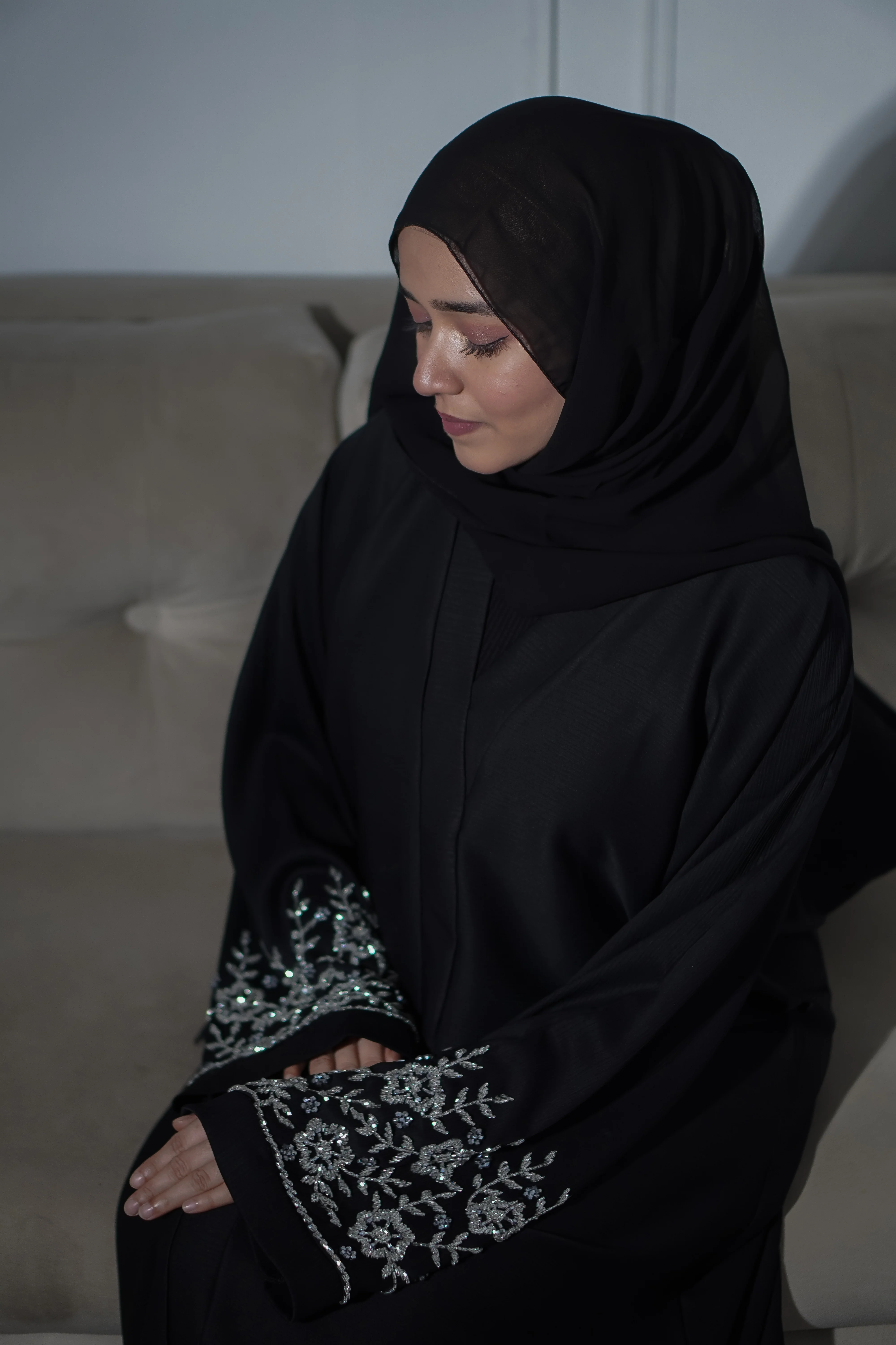 Noor - Hand Sown Abayah - Image 10