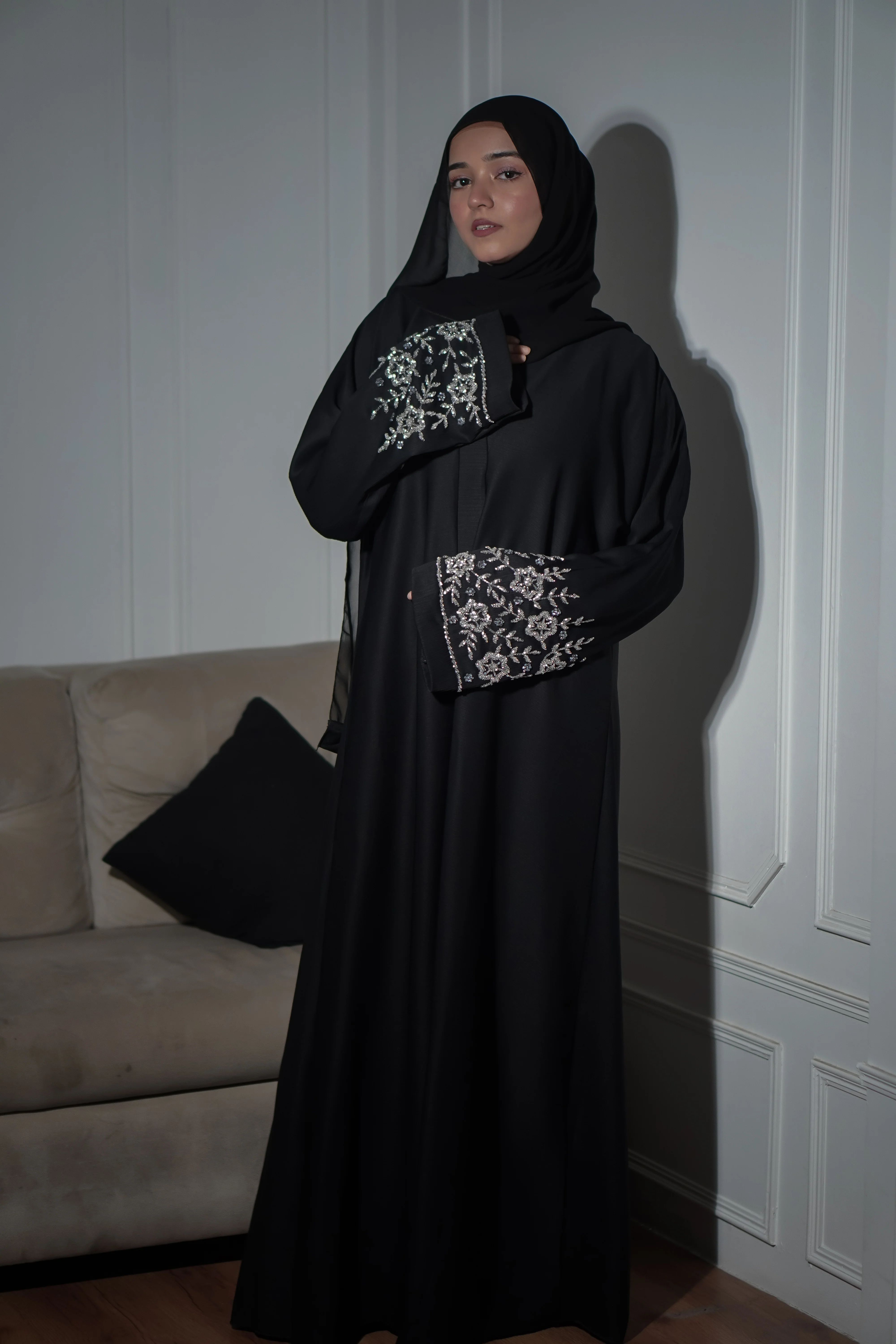 Noor - Hand Sown Abayah - Image 6