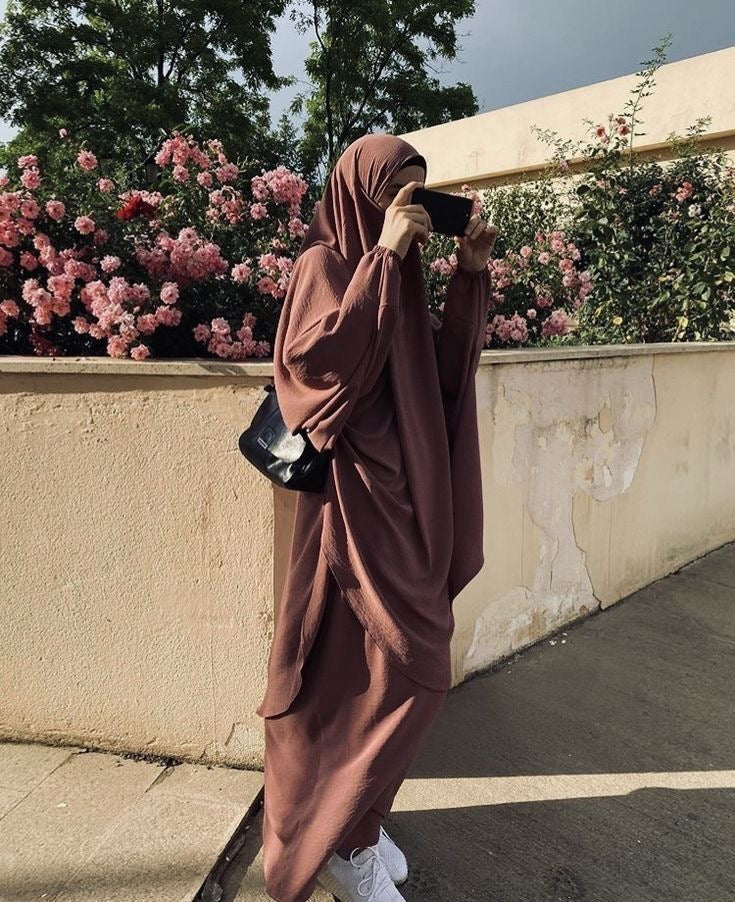 NOOR JILBAB - BUTTER CREPE - Image 14