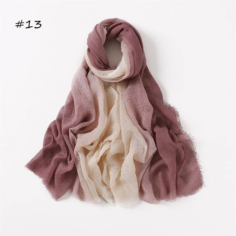 Ombre Cotton Hijab - 13