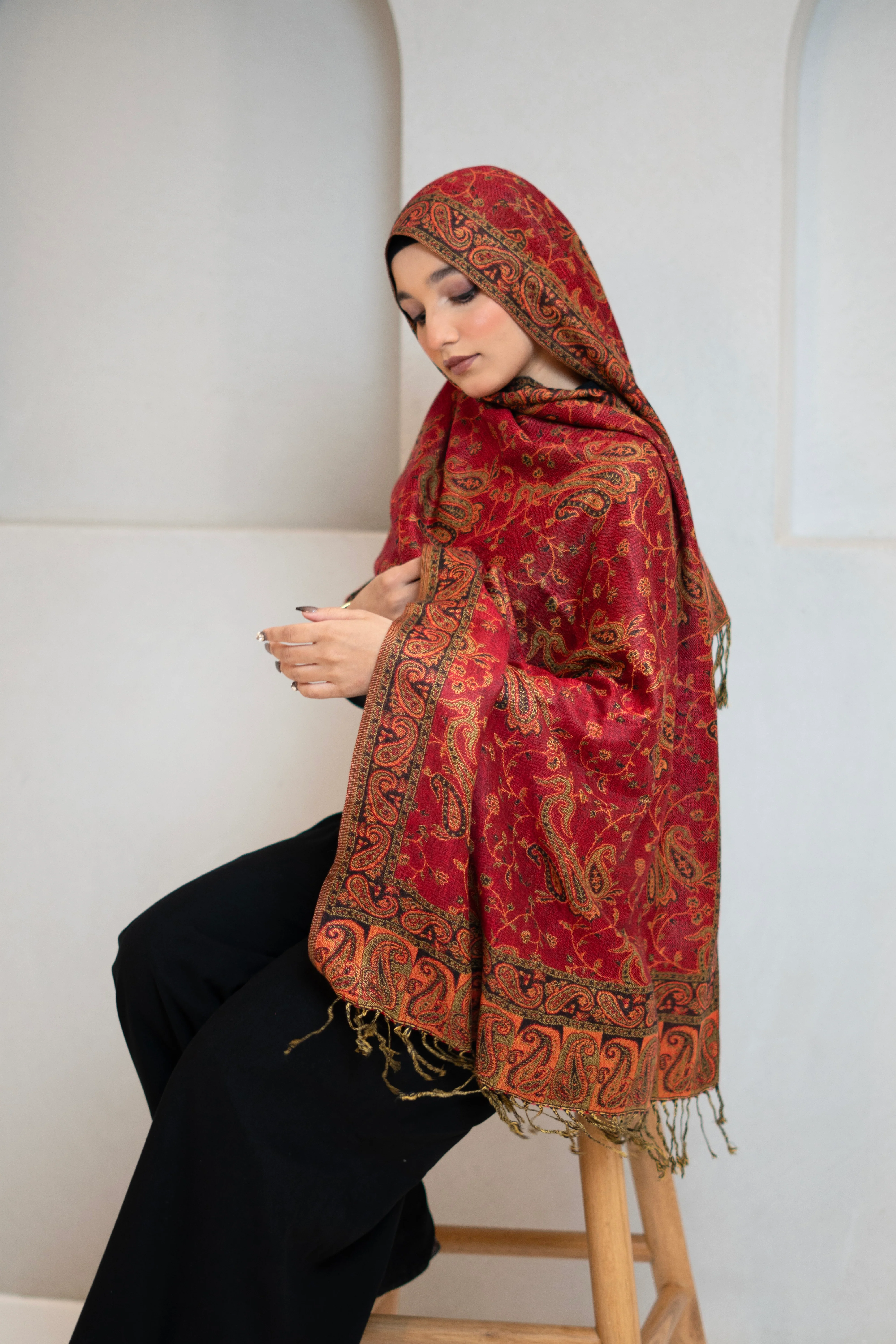 Pashmina Hijab - Ranjhna - Image 10