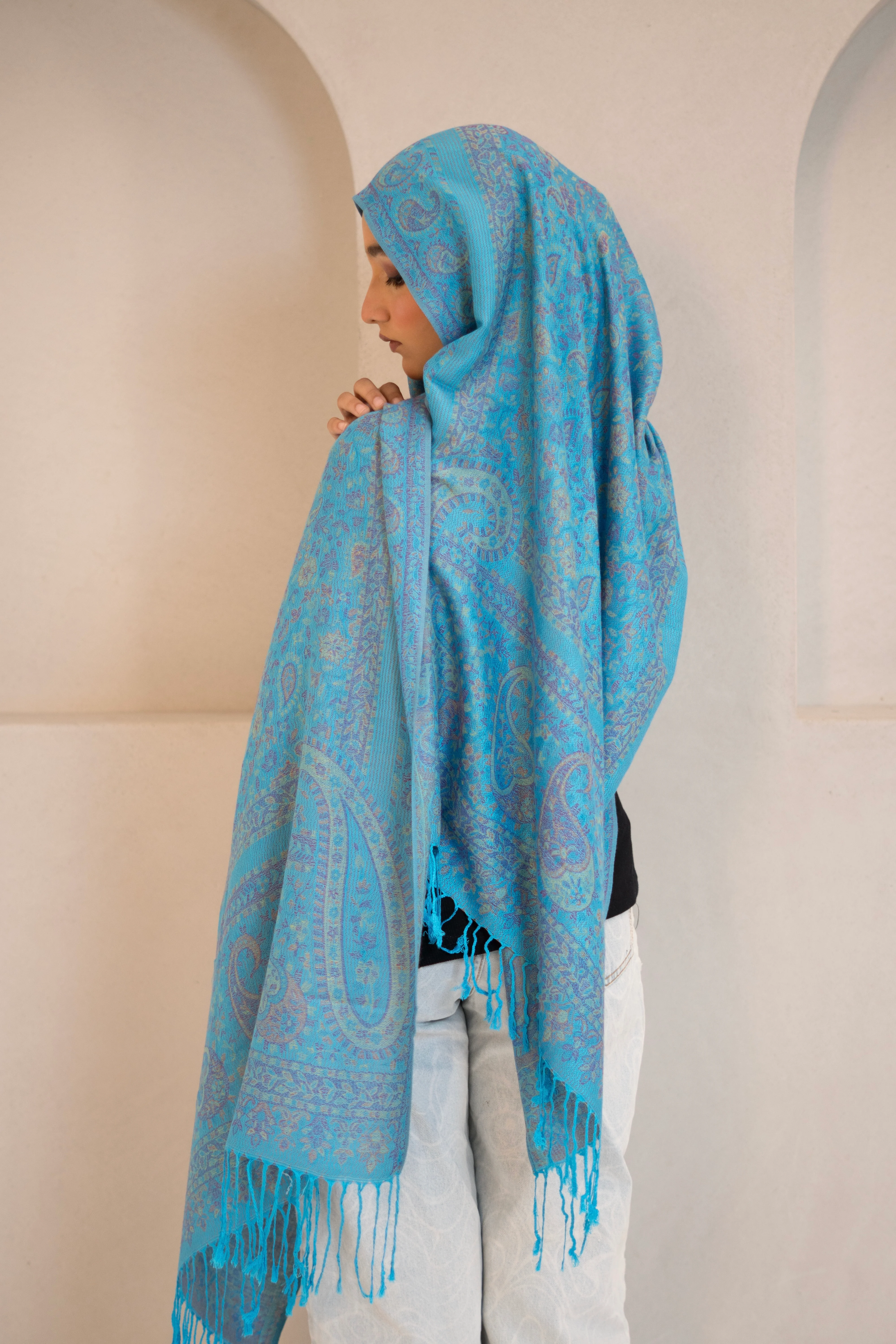 Pashmina Hijab - Feroza - Image 8