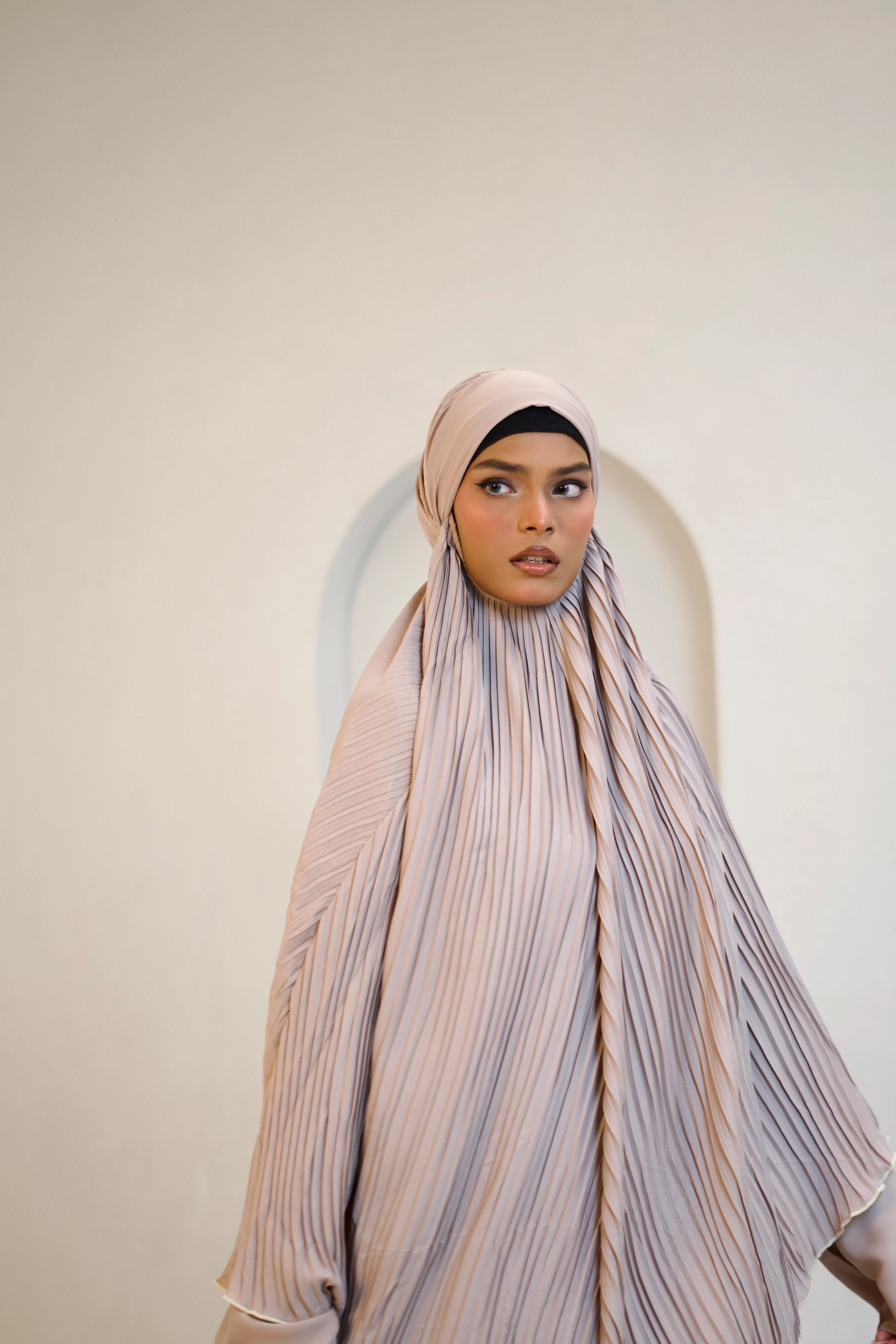 PLEATED KHIMAR SET - Image 7