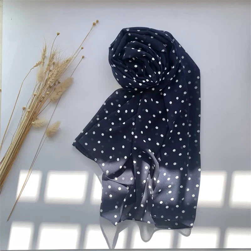 Polka Dot -  Navy Blue