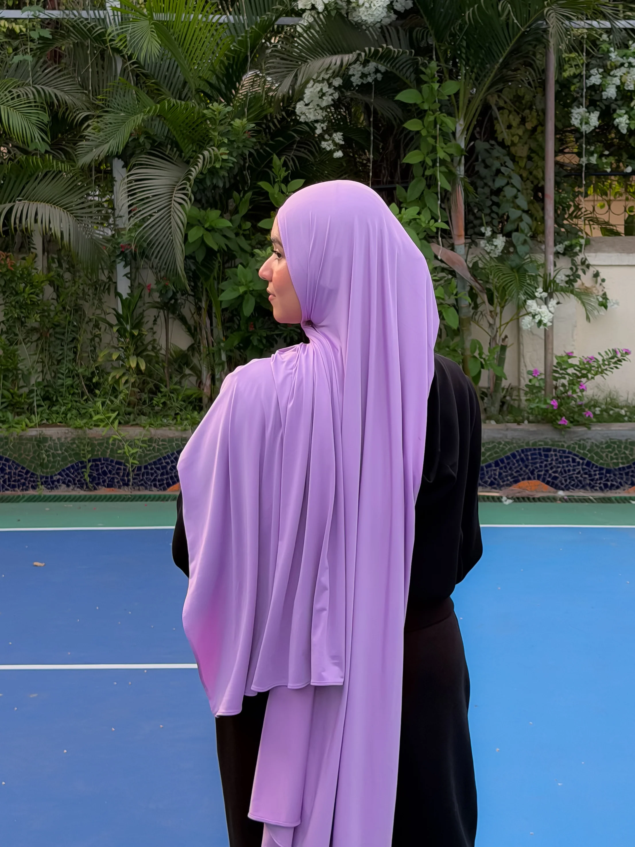 Premium Liquid Jersey - Lychee Lilac - Image 13