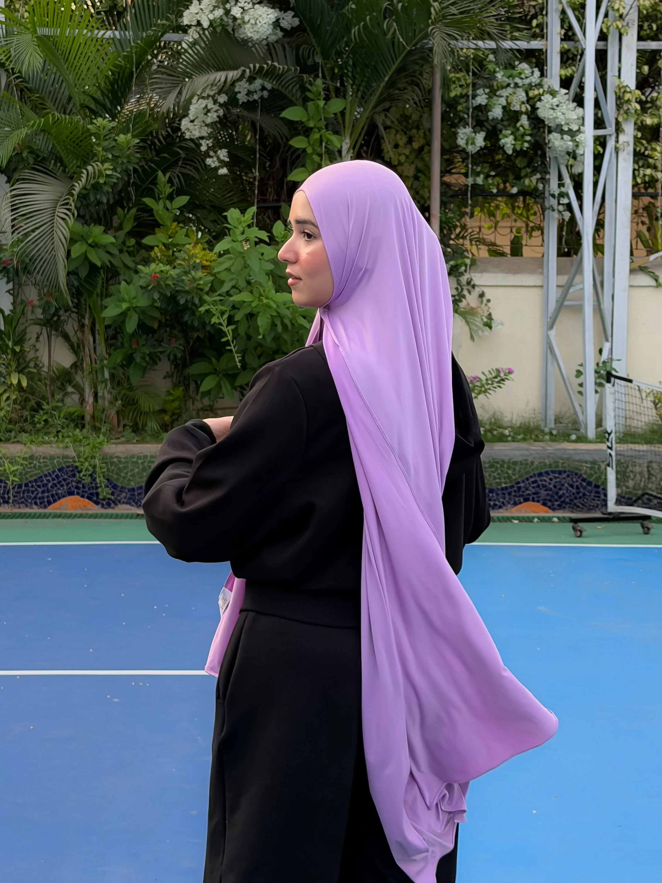 Premium Liquid Jersey - Lychee Lilac - Image 8