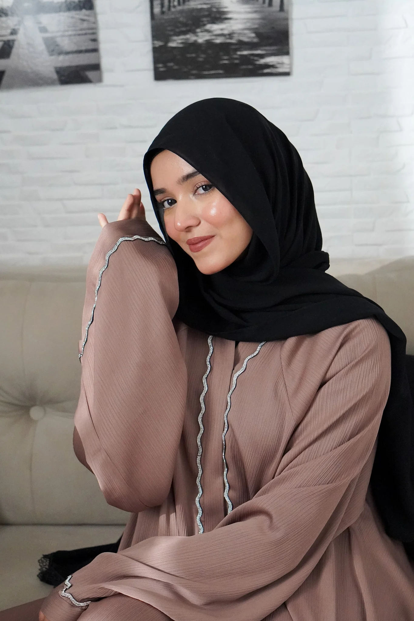 RANIA ABAYAH - COFFEE BROWN - Image 3