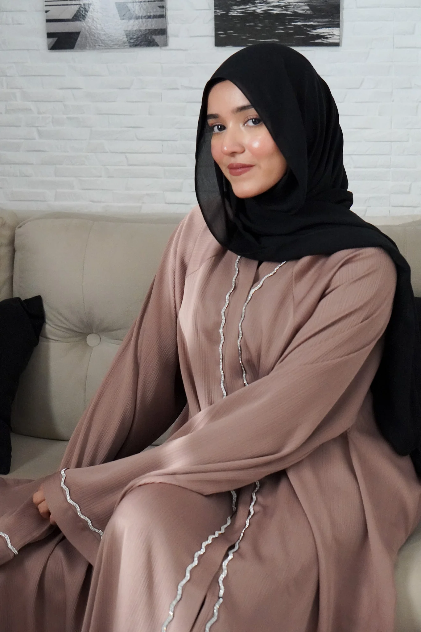 RANIA ABAYAH - COFFEE BROWN - Image 6