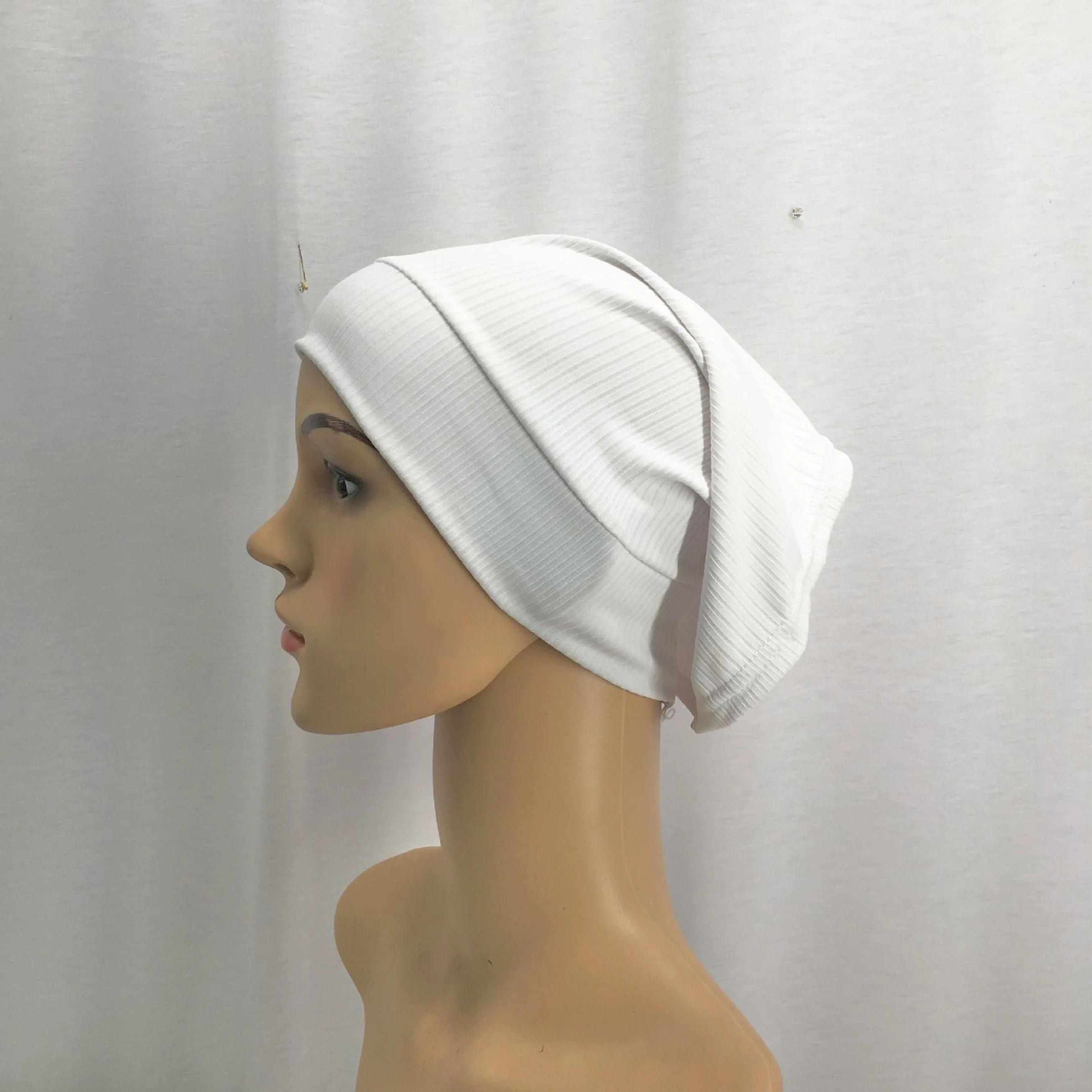 Ribbed Jersey Hijab Cap - Image 3