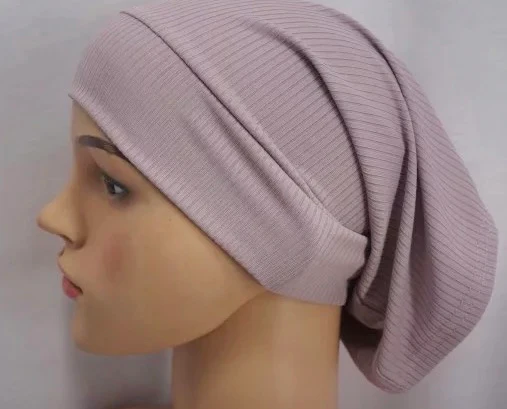 Ribbed Jersey Hijab Cap - Image 4