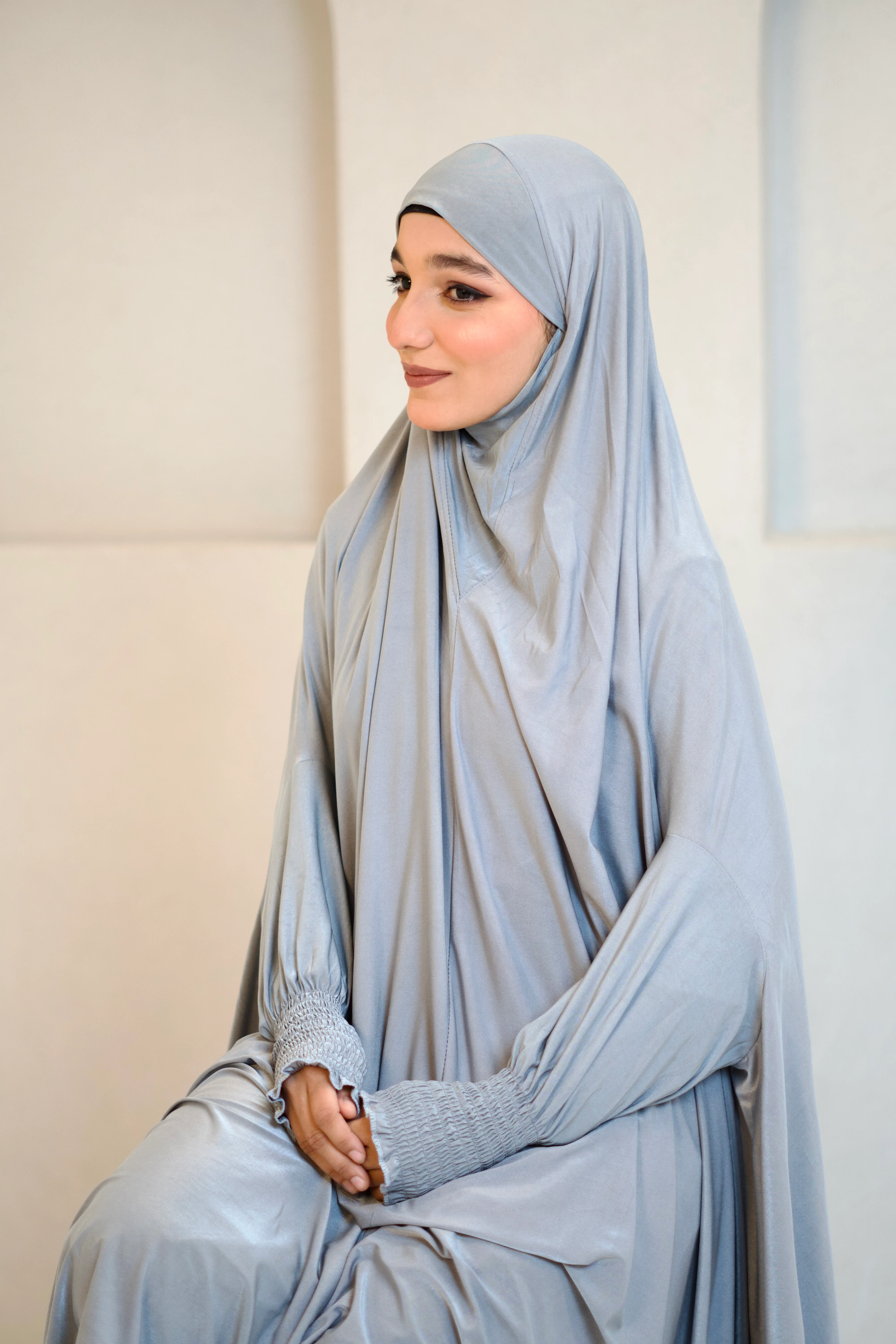 Salah Dress - Below Knee (CRUSHED SLEEVES) - Image 22
