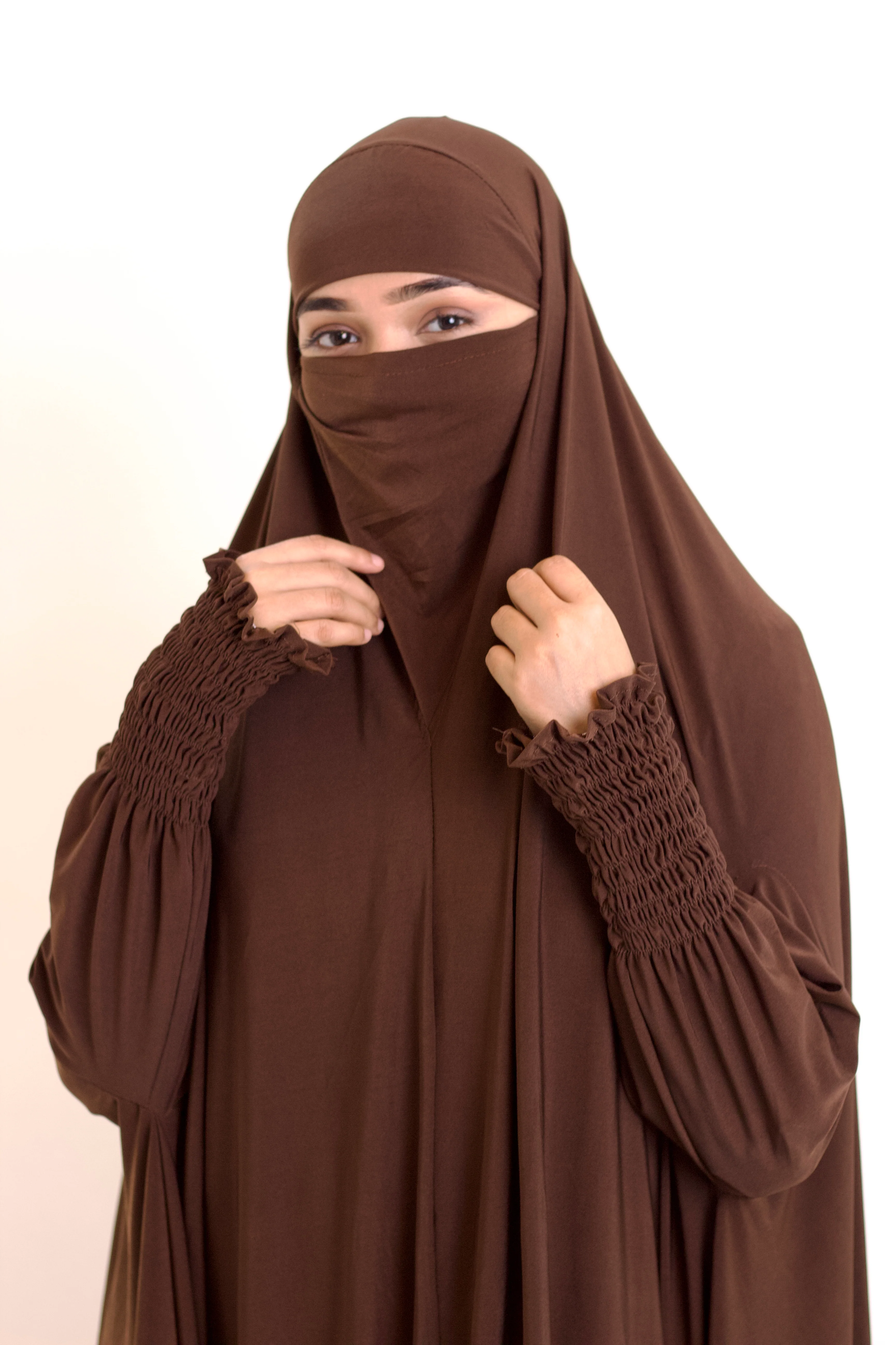 Salah Dress - Below Knee (CRUSHED SLEEVES) - Image 9