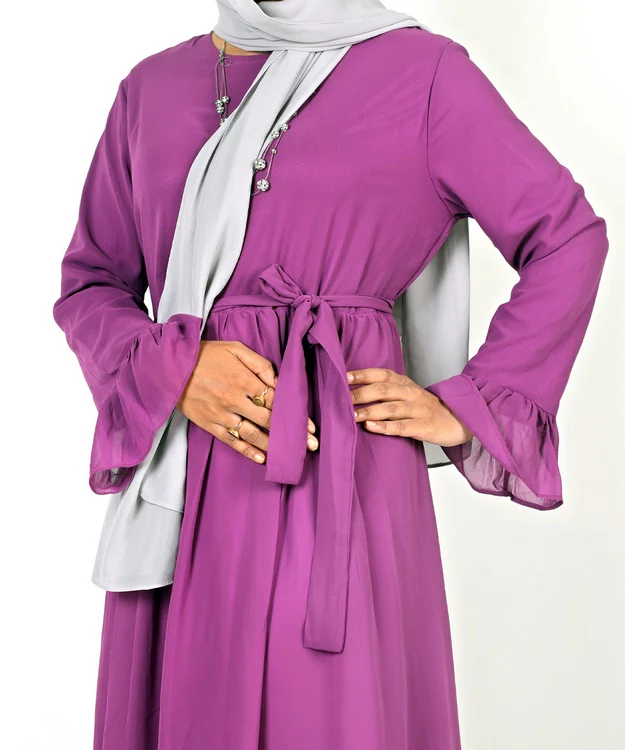 Shehreen Frills – Grape - Image 5