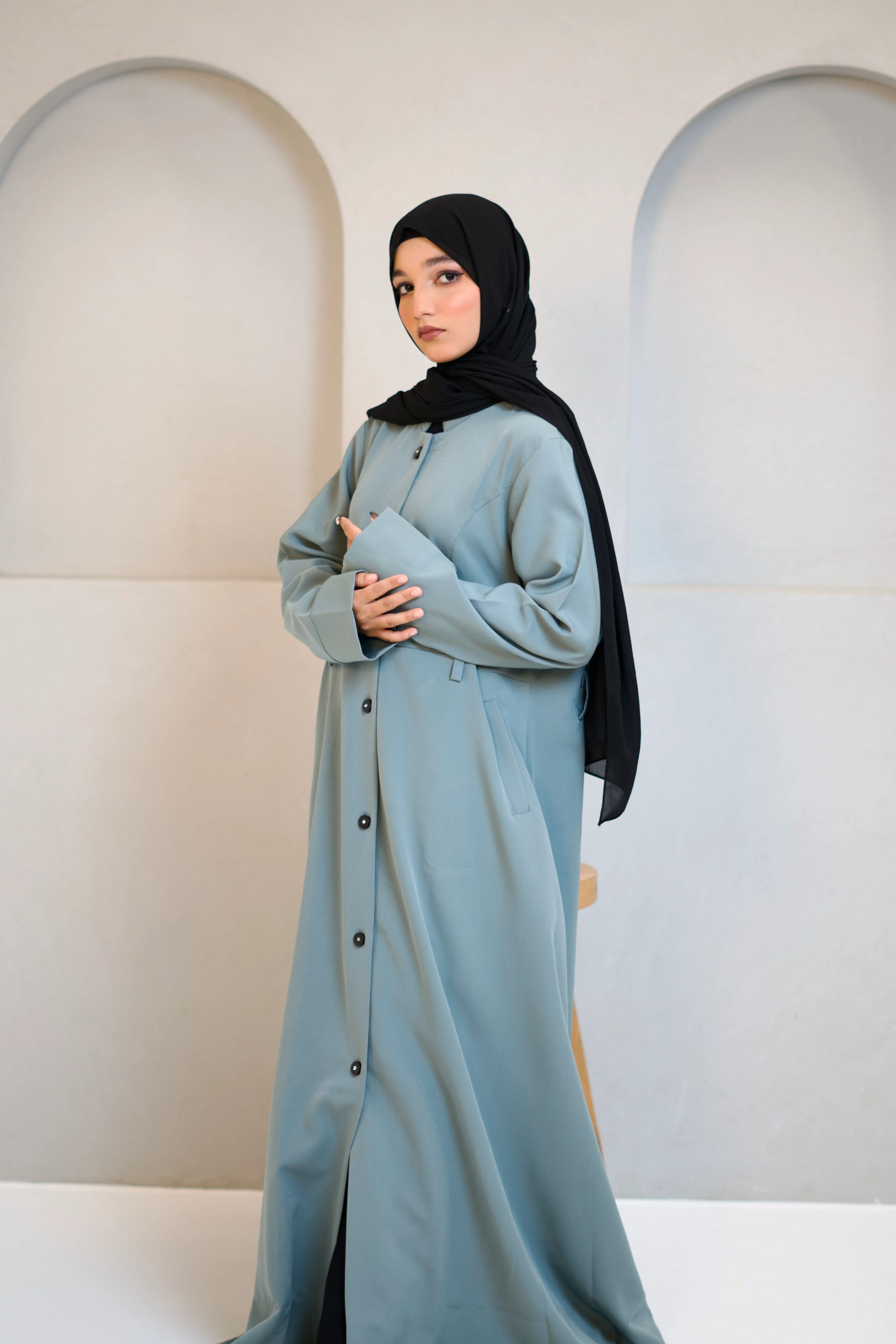 Turkish Style Coat - Basic - Image 15