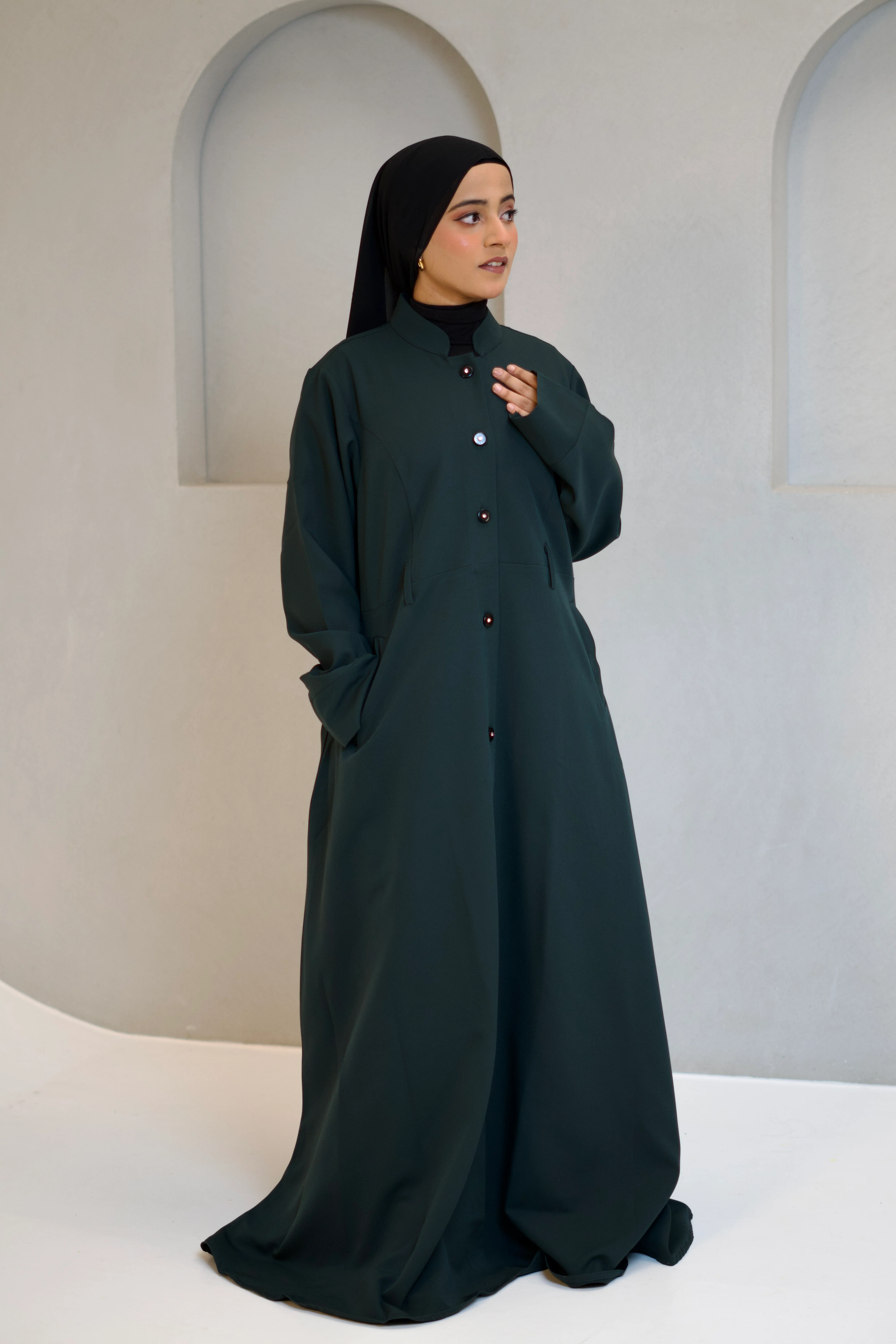 Turkish Style Coat - Basic - Image 5