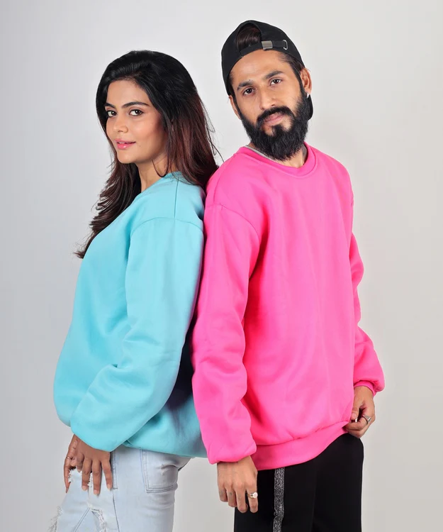 Unisex sweatshirt – bubblegum pink - Image 4